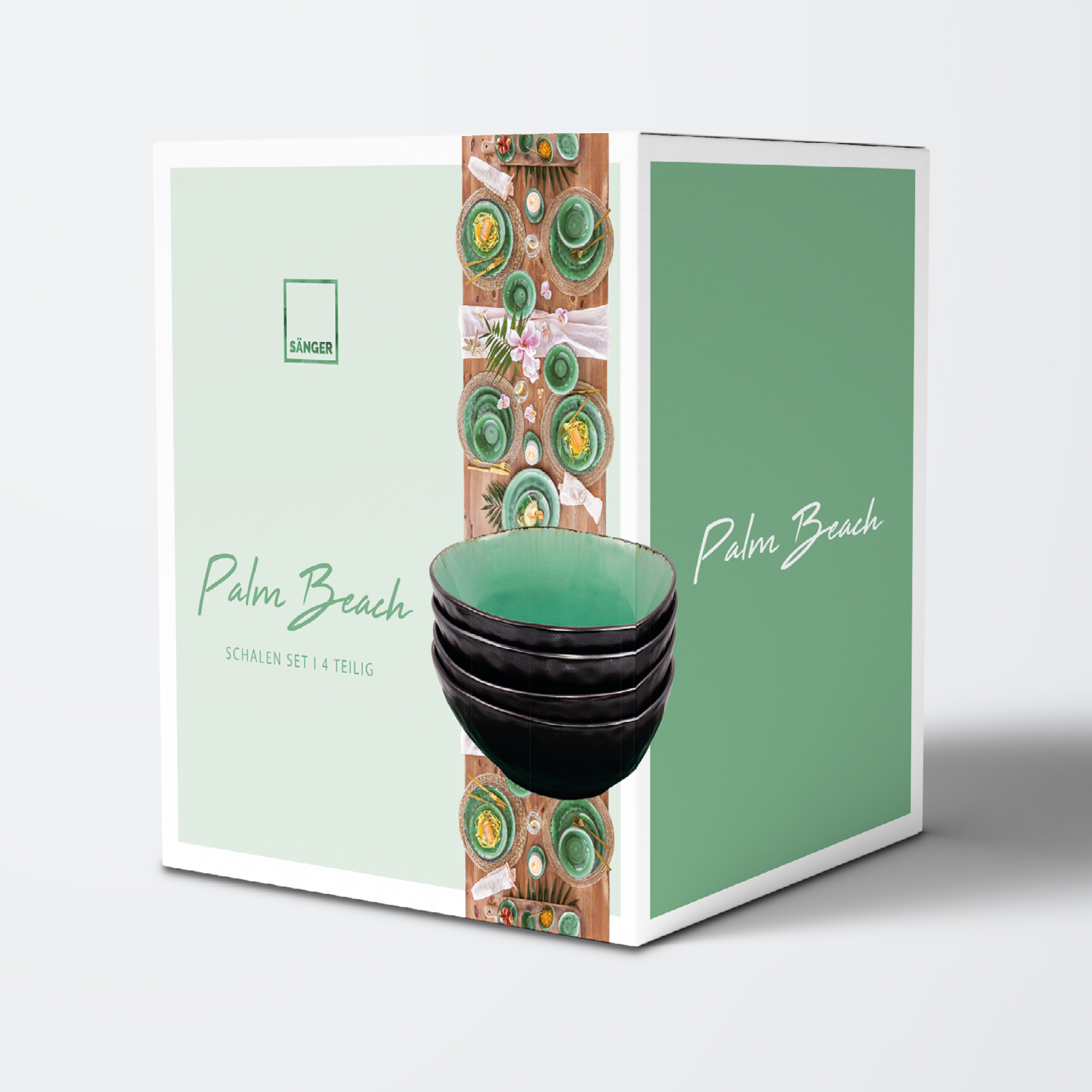 SÄNGER Schalen Set Palm Beach 4 teilig