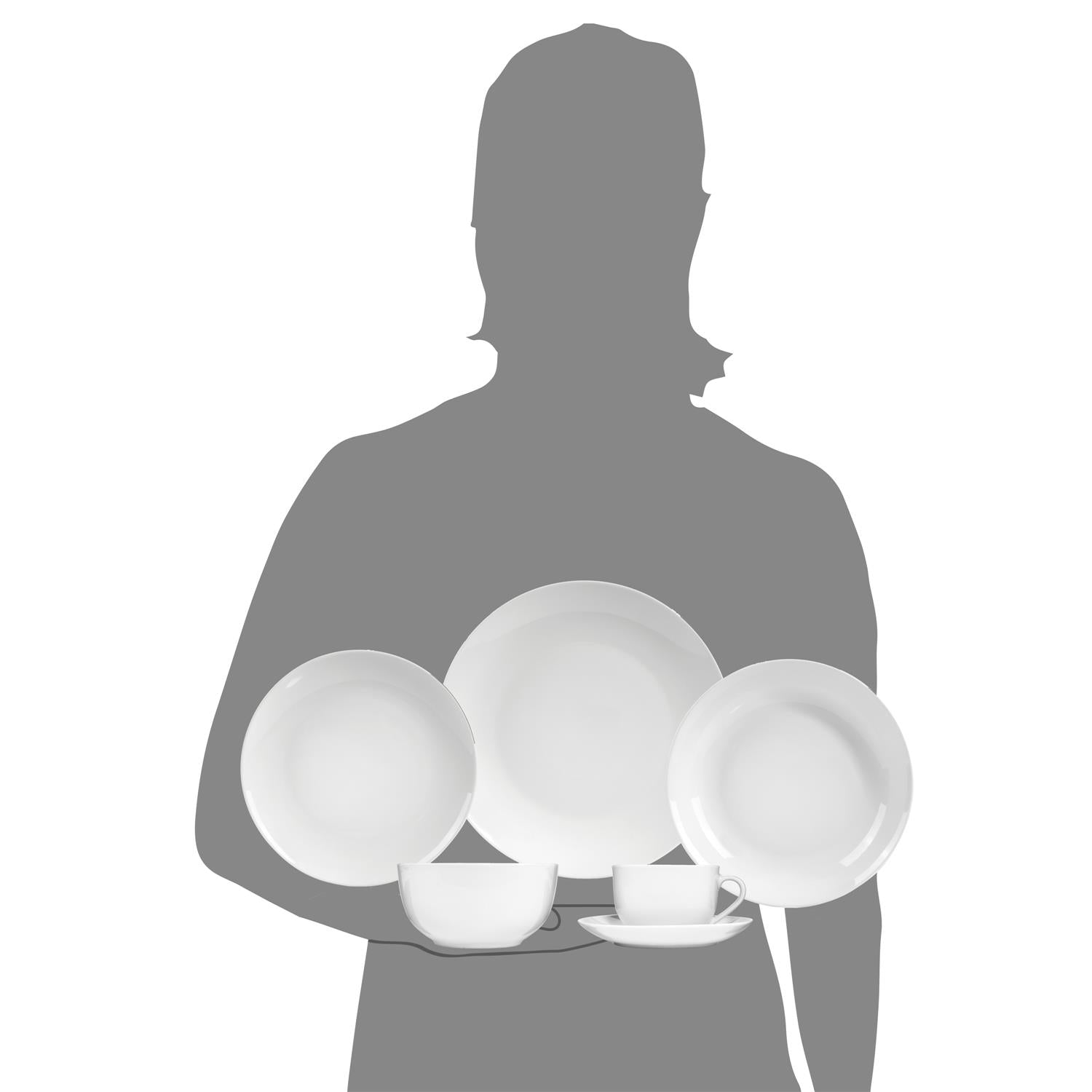 SÄNGER Kombiservice New Port 36 teilig für 6 Personen