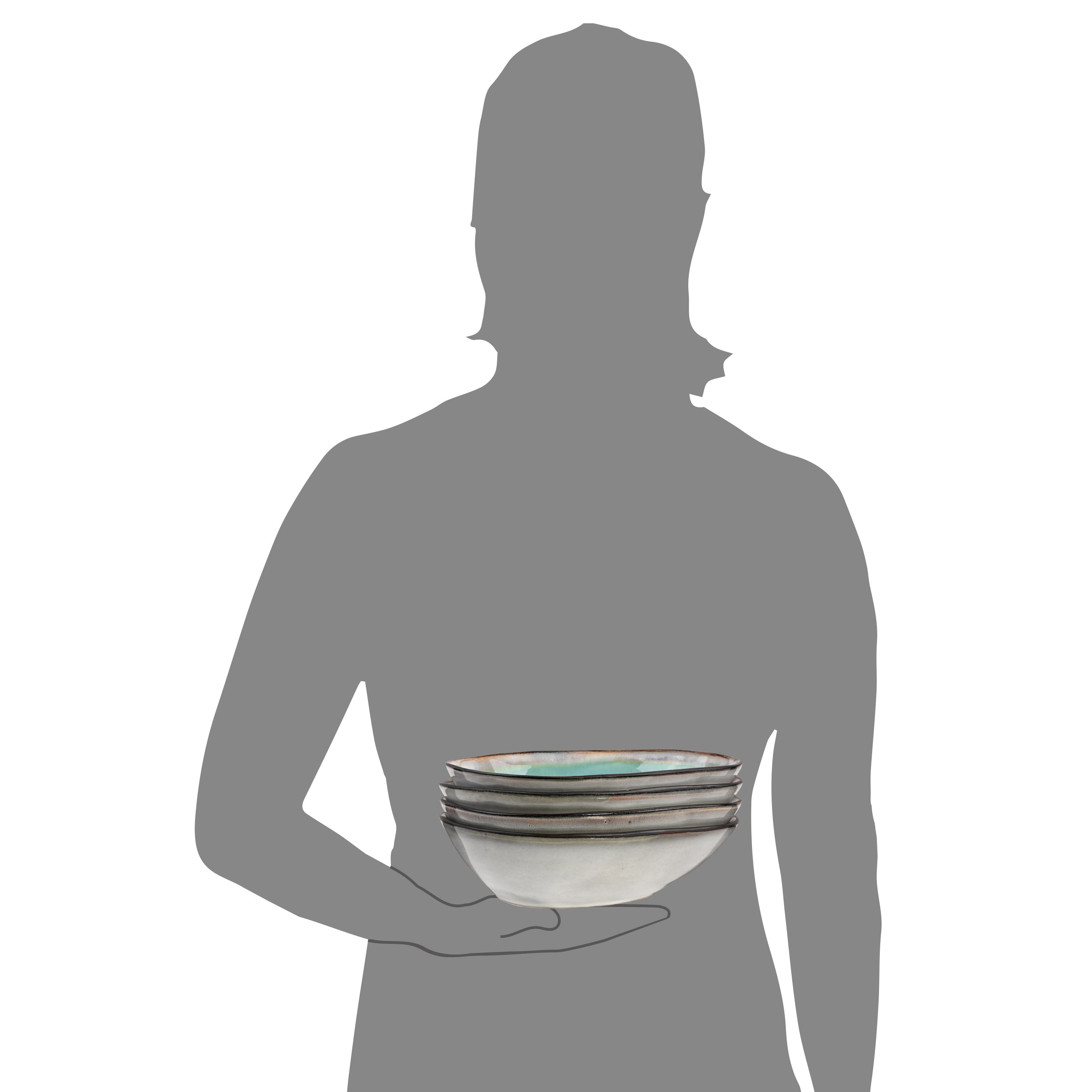 SÄNGER | Pasta Bowl Set Capri of 4