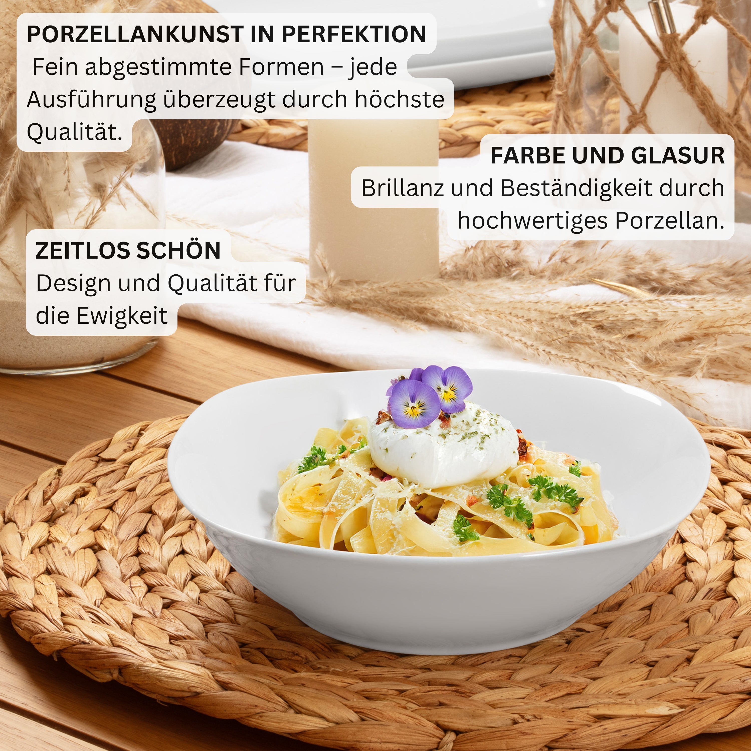 SÄNGER Pastaschalen Set Bilgola 6 teilig