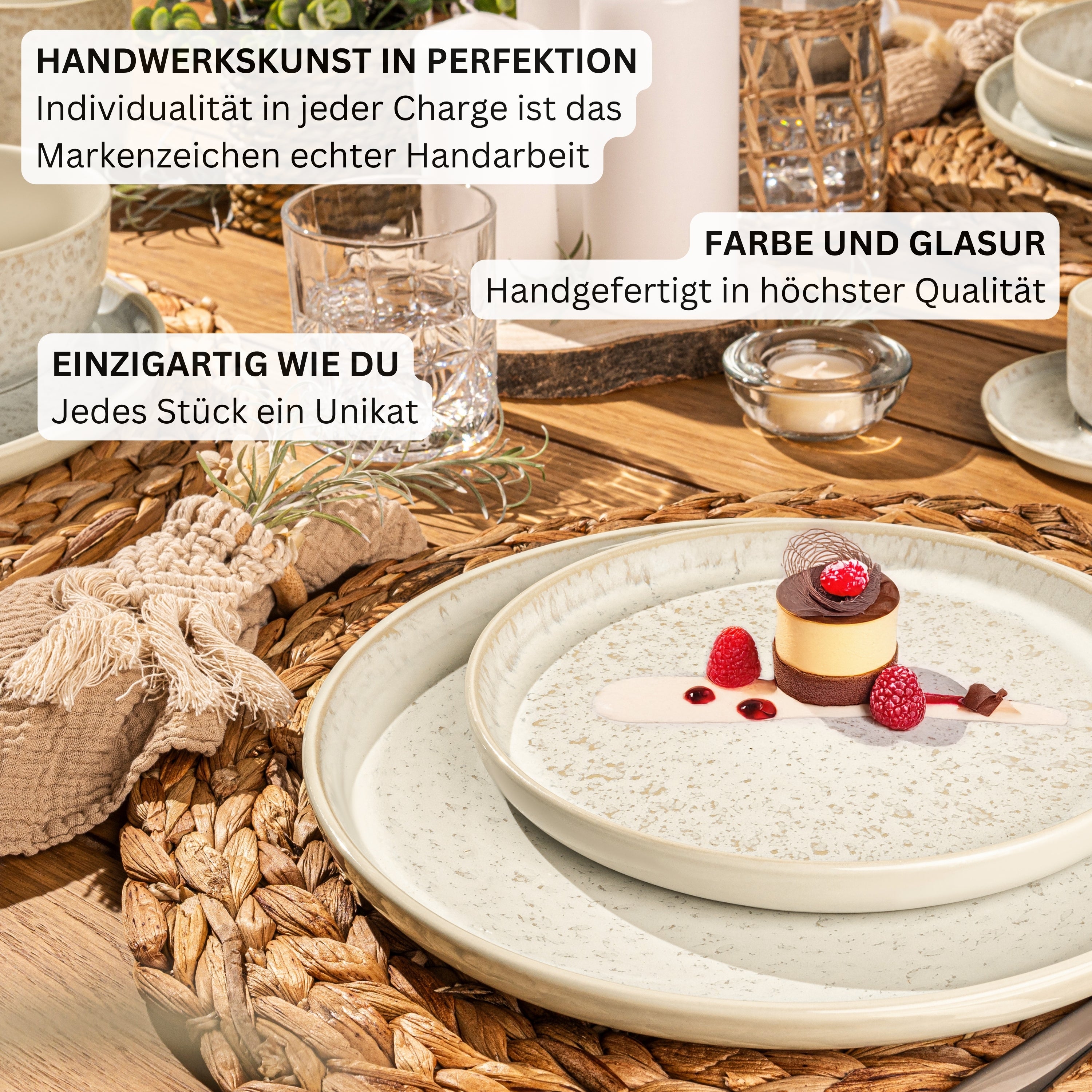 SÄNGER Tafelservice Key West- 18 teilig aus Steingut