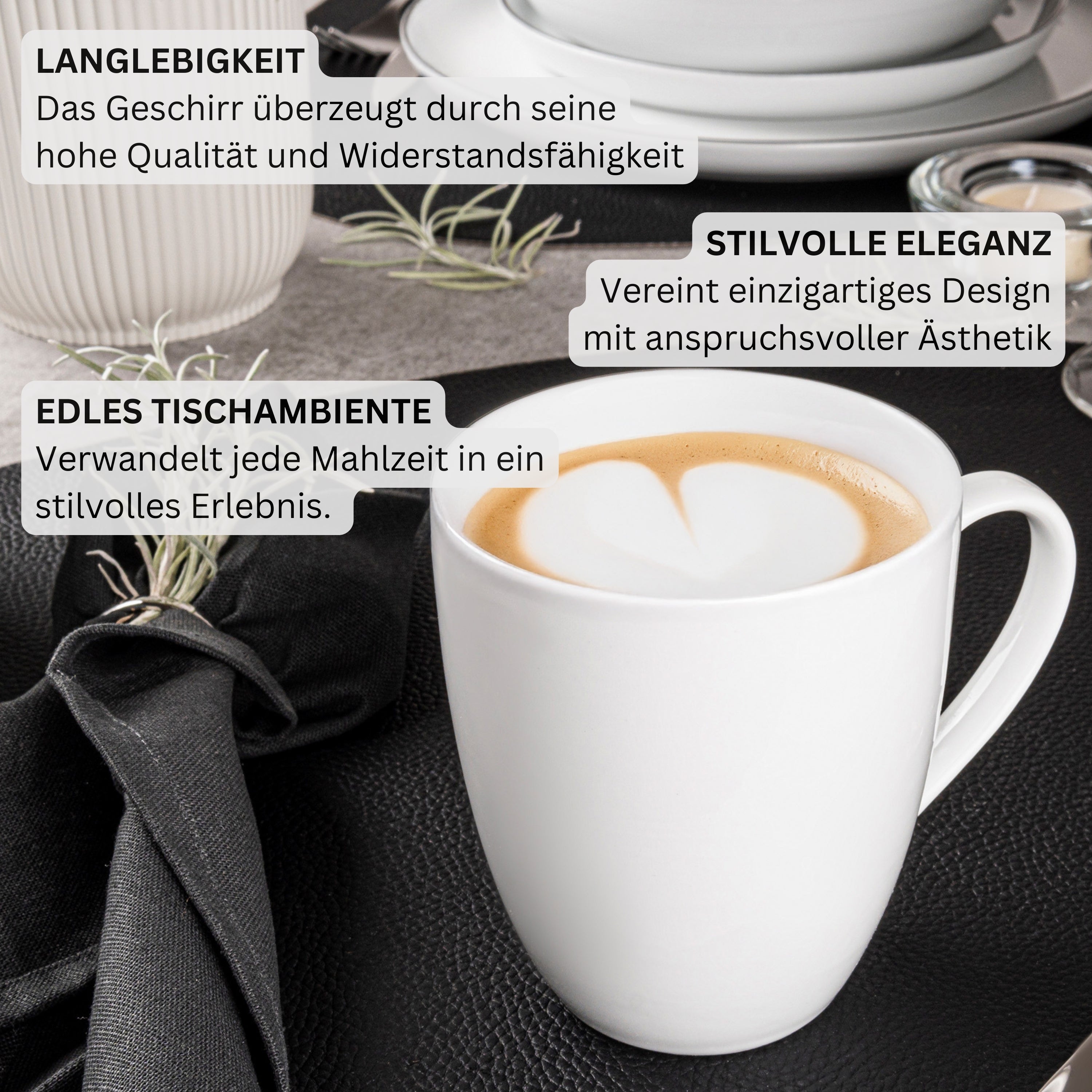 Sänger Kaffeebecher Set New Port 6 teilig