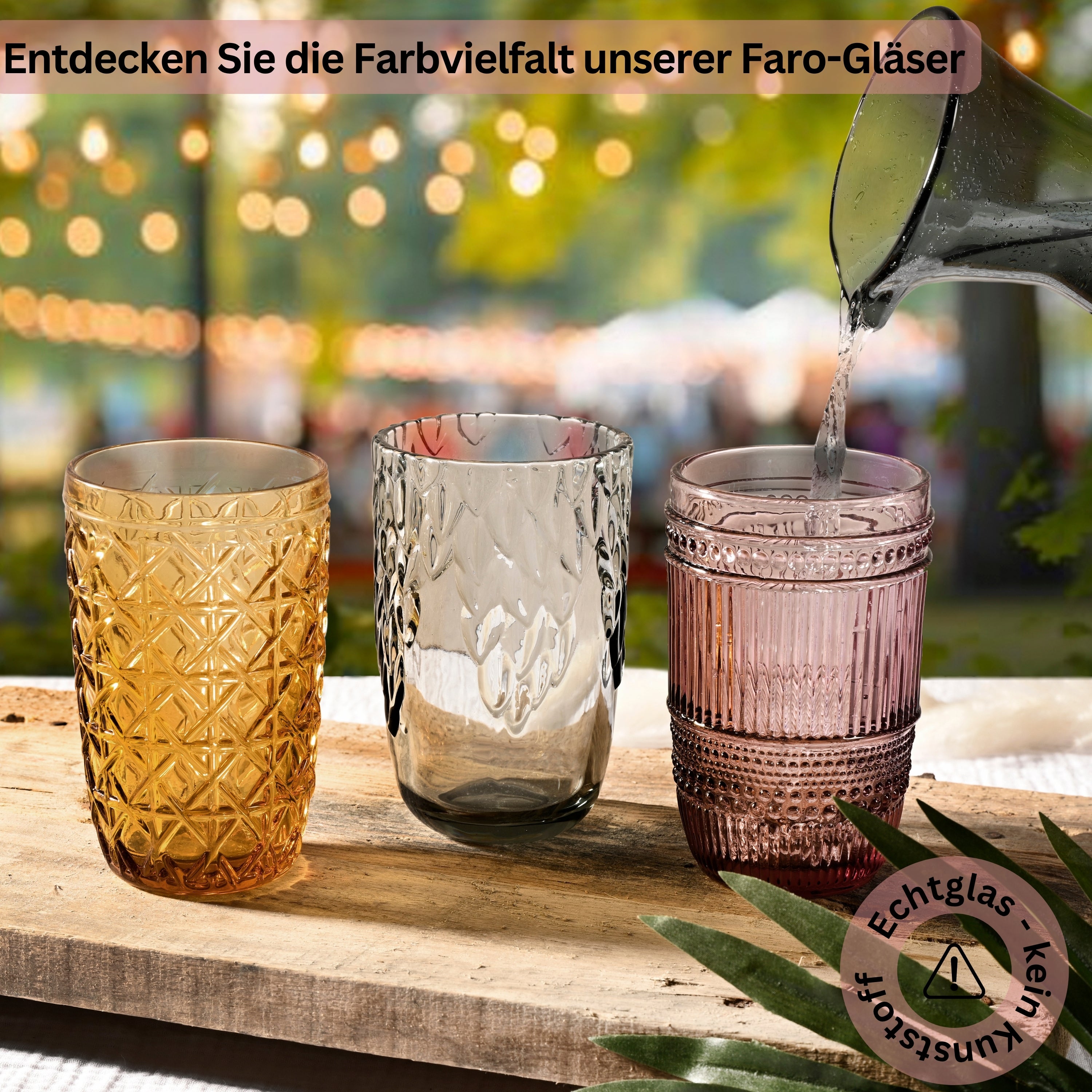 SÄNGER Drinking Glasses Set Faro 6-Piece