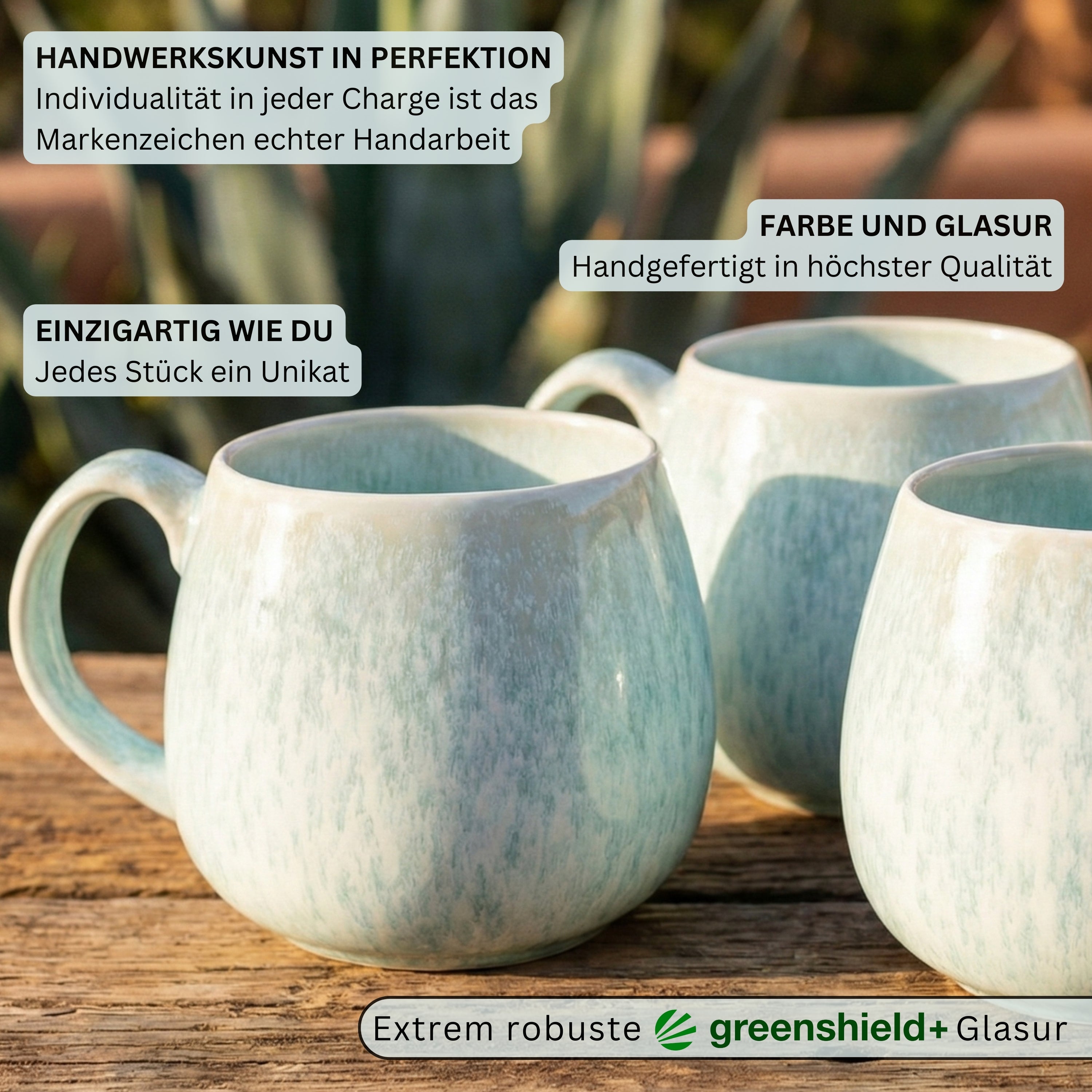 SÄNGER Kaffeebecher 4 teilig Paros