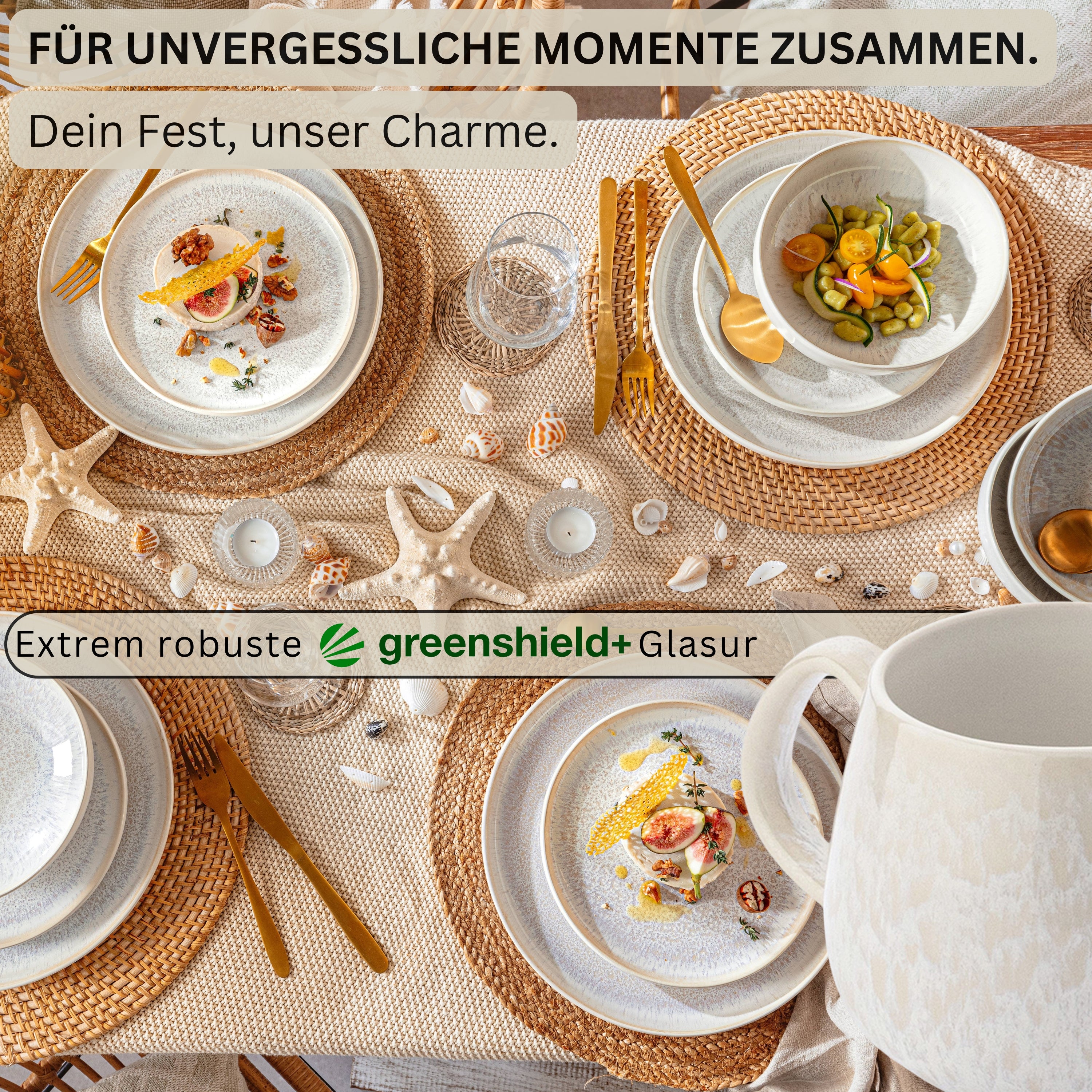 SÄNGER Frühstücksset Korfu 8 teilig