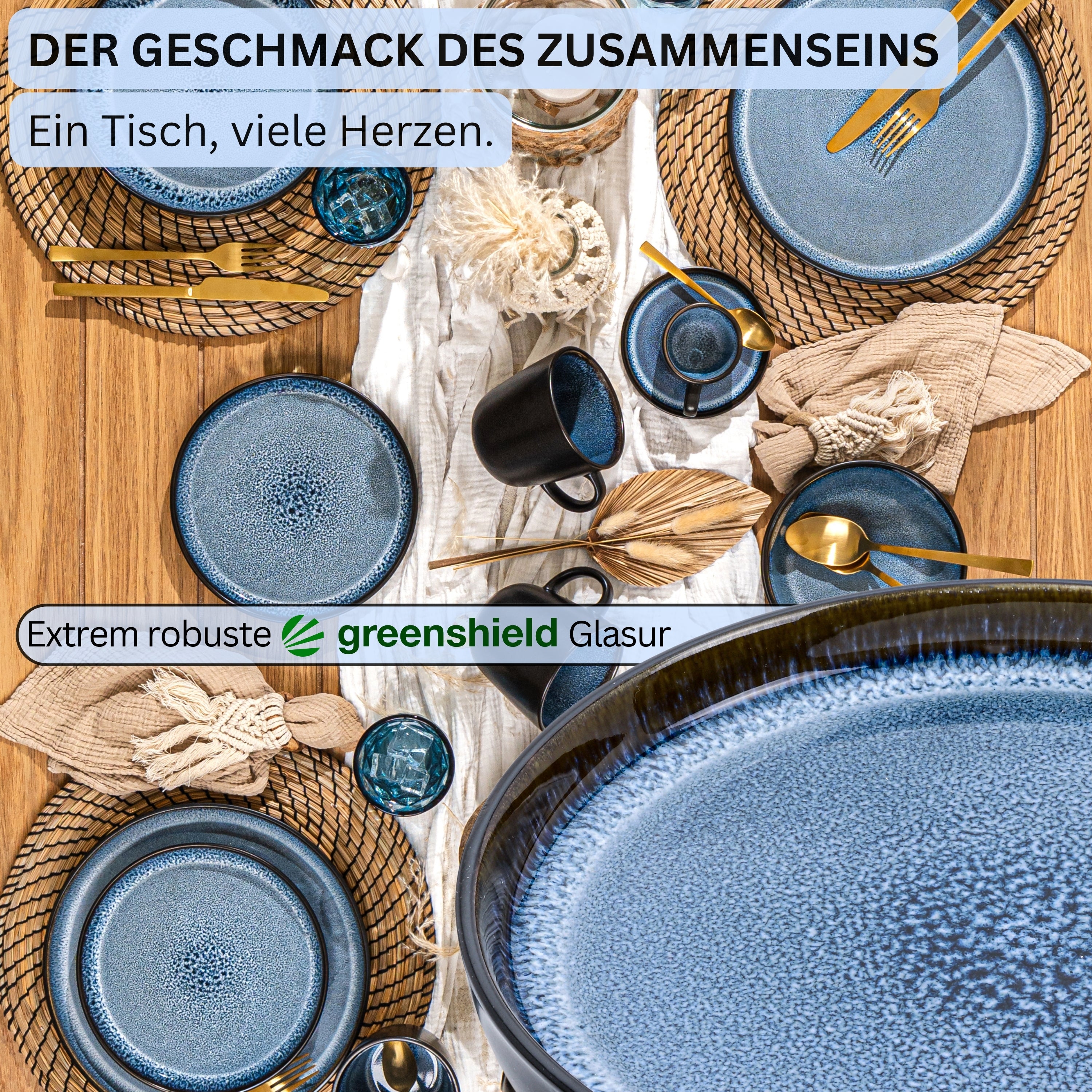 SÄNGER Dinner Plate Set Aruba, 6-piece