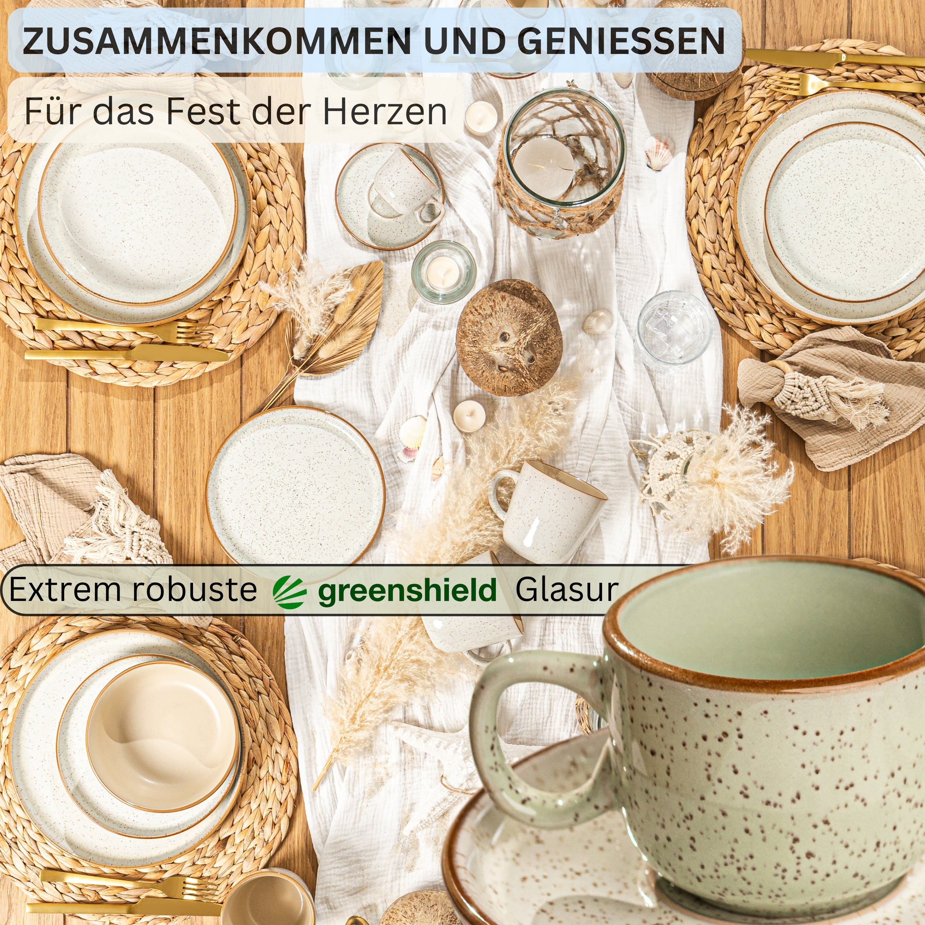 SÄNGER Espresso Cup Set Rio 8-piece for 4 People