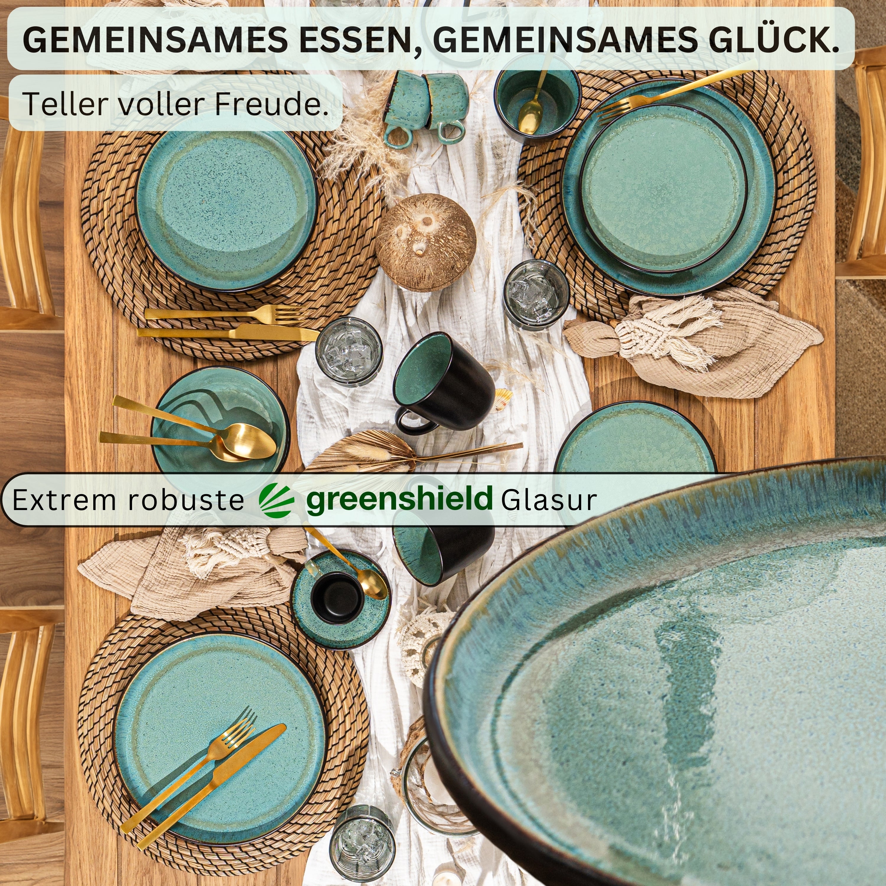 SÄNGER Dinner Plate Set Fiji, 6-piece