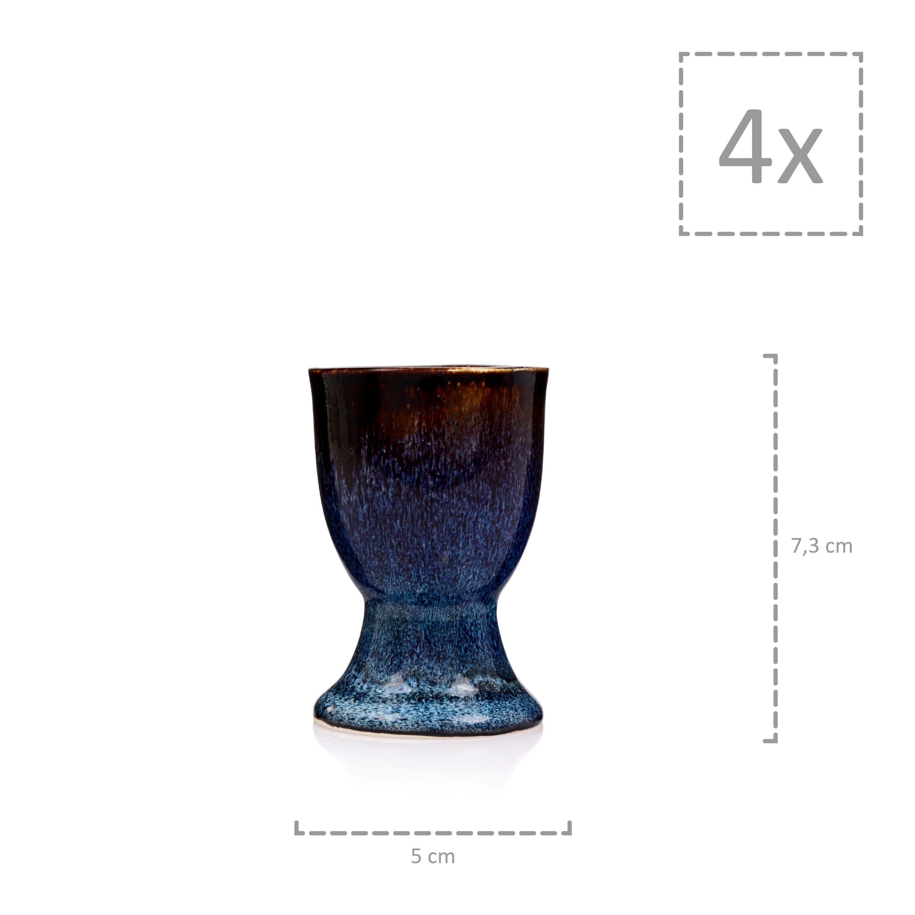 SÄNGER Eierbecher Set Tokio 4 teilig