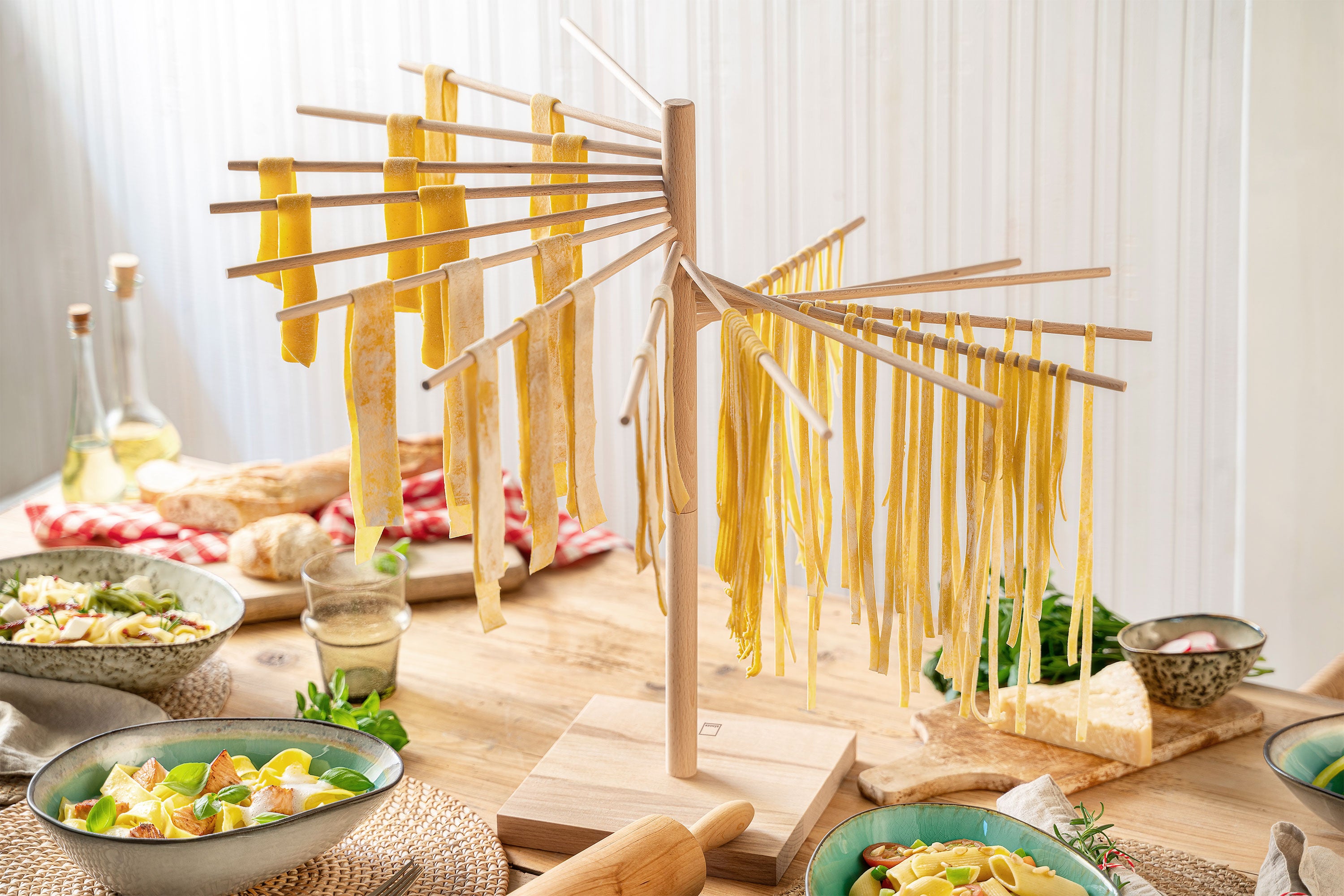 SÄNGER Pastatrockner XXL 50cm inkl. Booklet "Pasta Pasta"