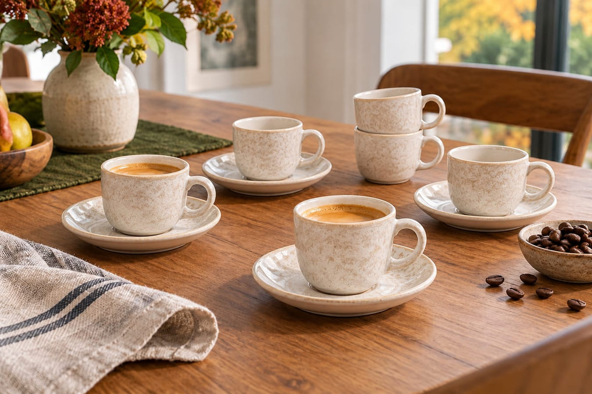 Espressotassen richtig auswählen: Größe, Form und Material