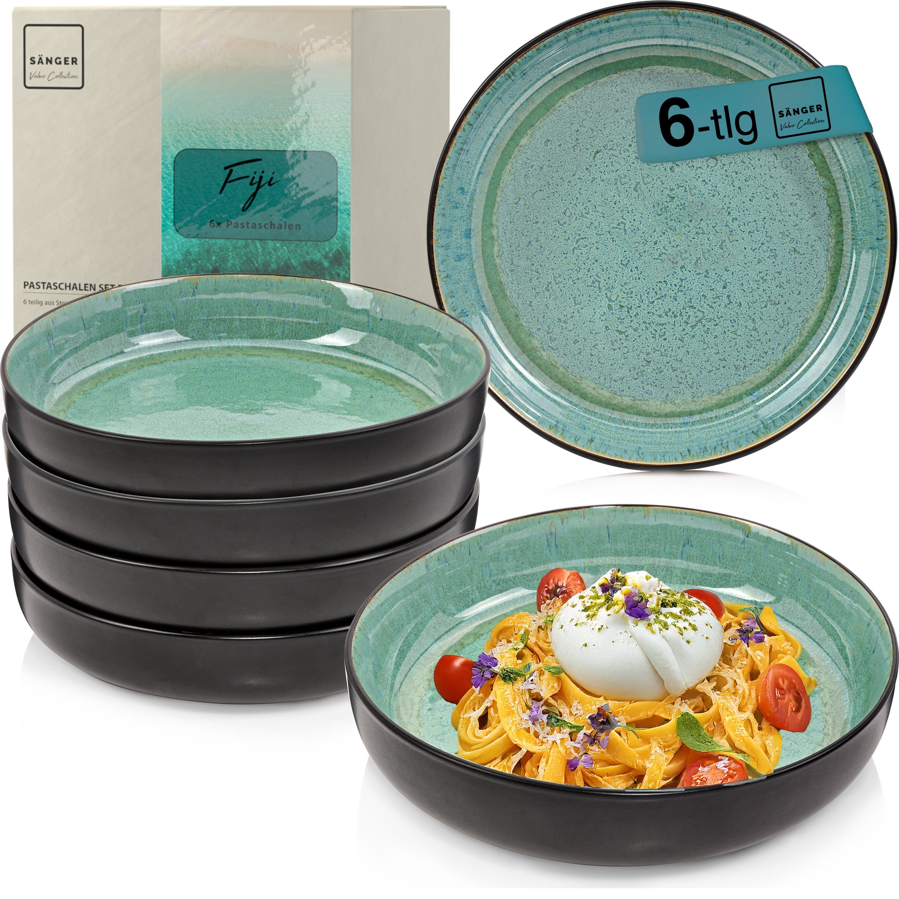 SÄNGER Pastaschalen Set Fiji 6 teilig