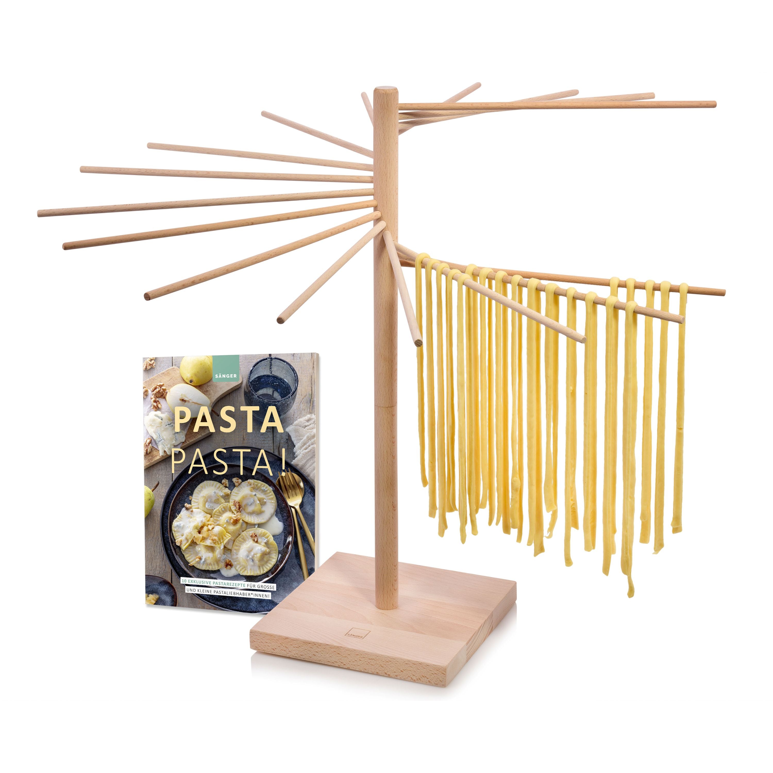 SÄNGER Pastatrockner XXL 50cm inkl. Booklet "Pasta Pasta"