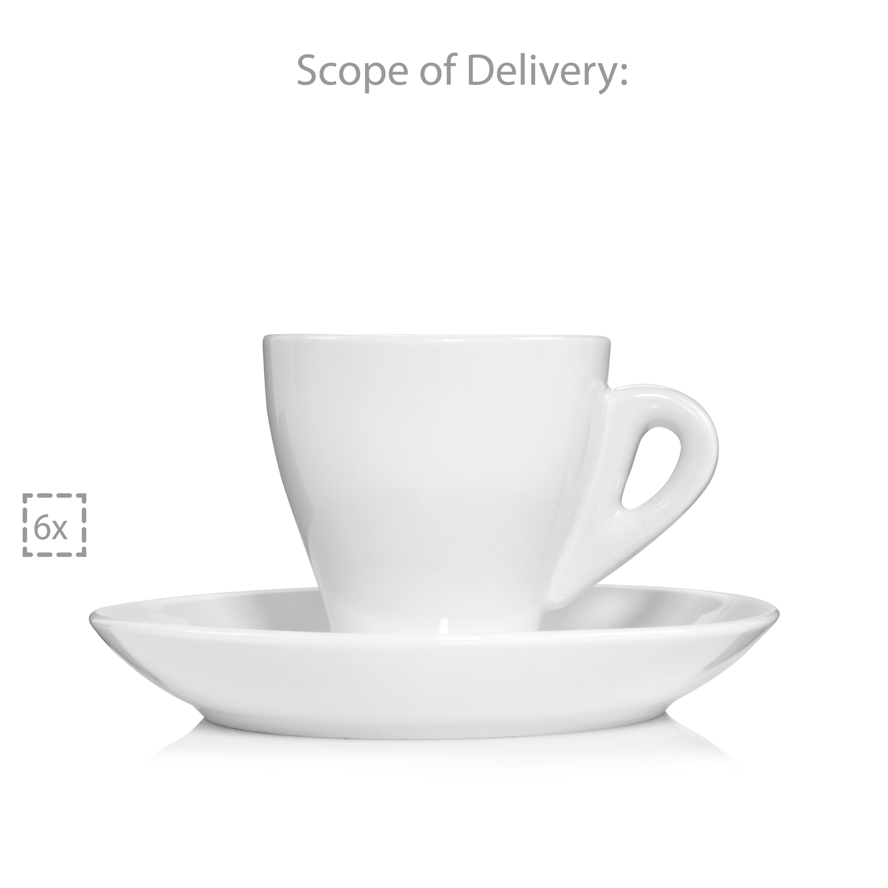 SÄNGER Espressotassen Set New Port 12 teilig für 6 Personen