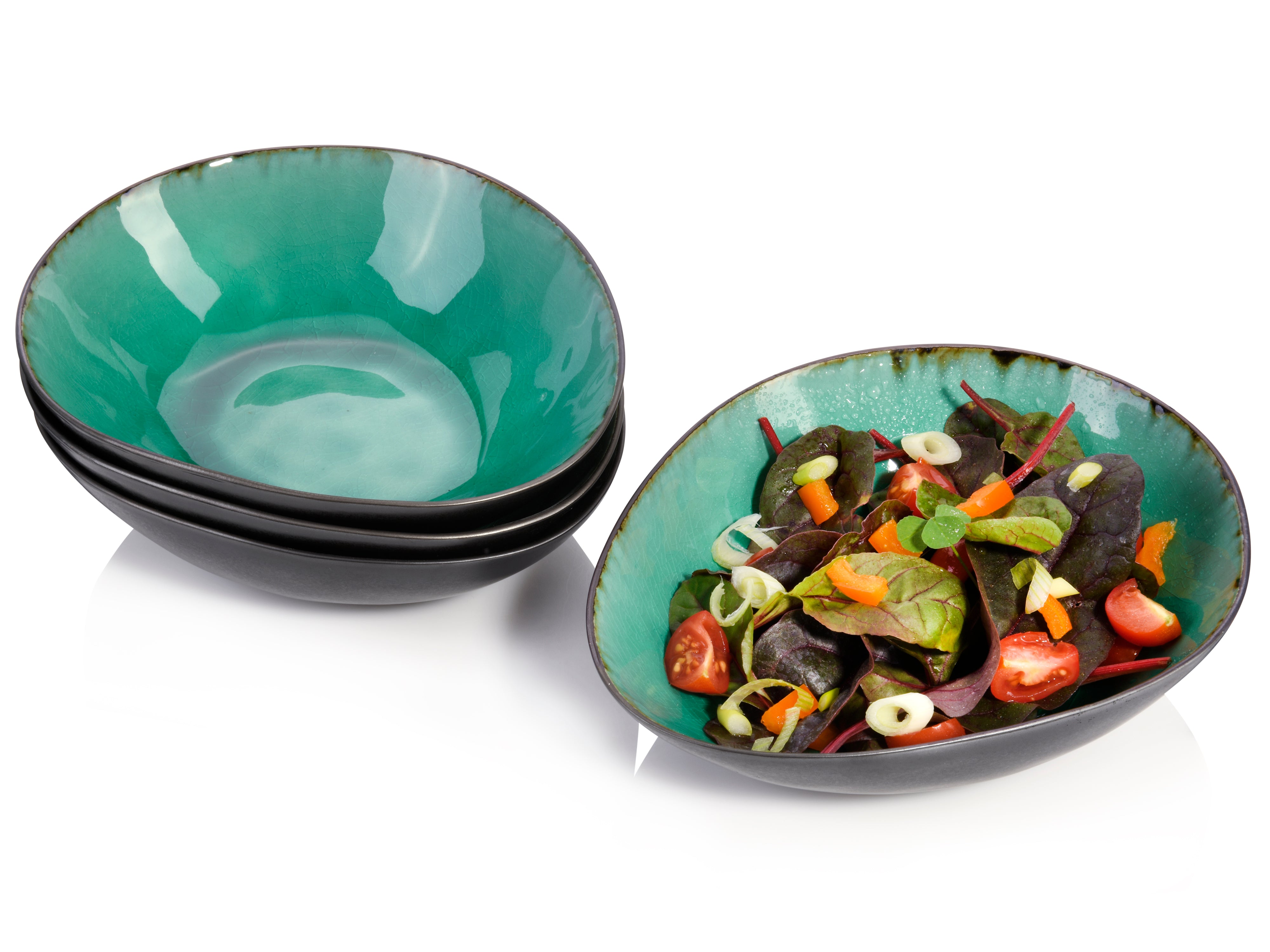 SÄNGER Salatschalen Set Palm Beach 4 teilig