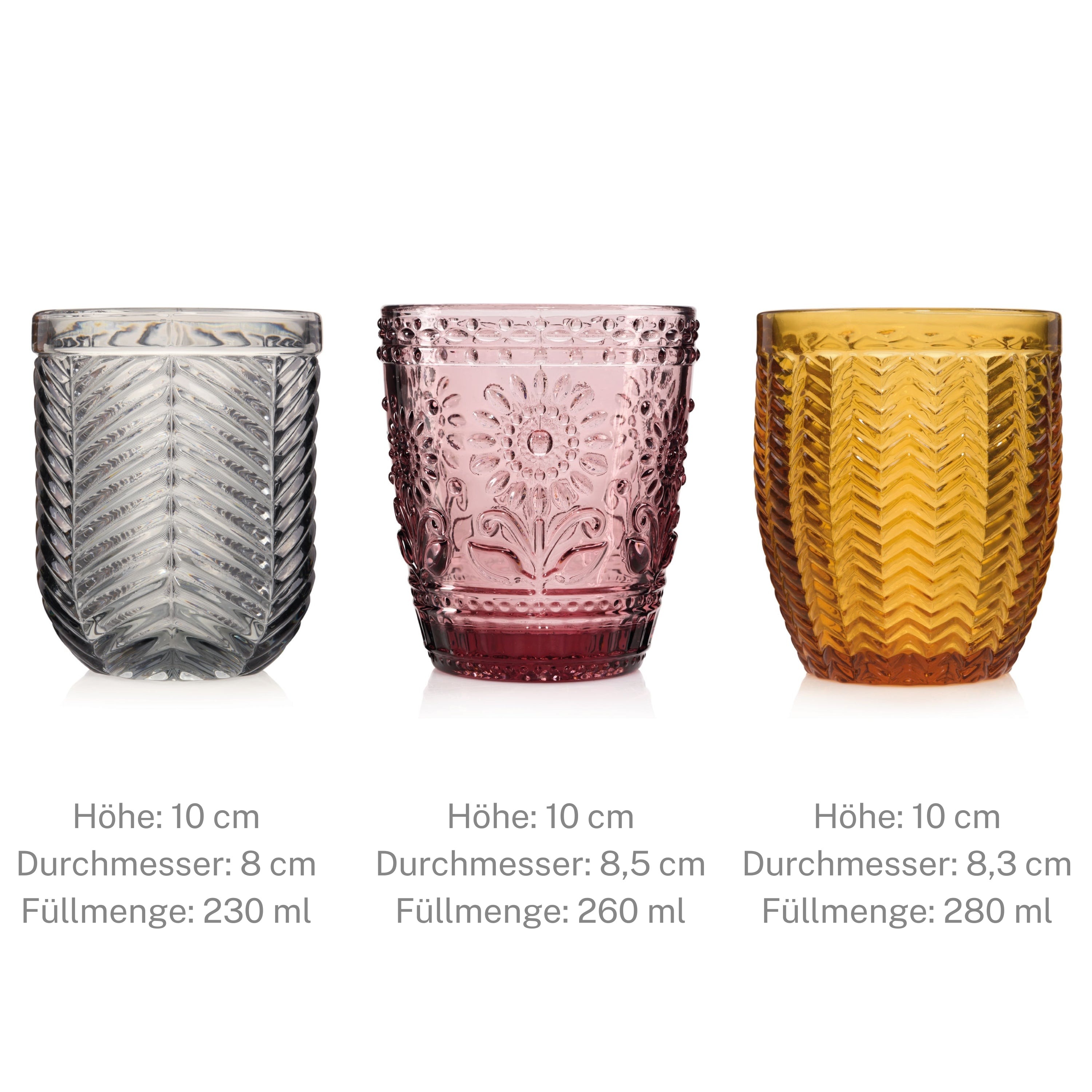 SÄNGER Trinkgläser Set Porto 6 teilig