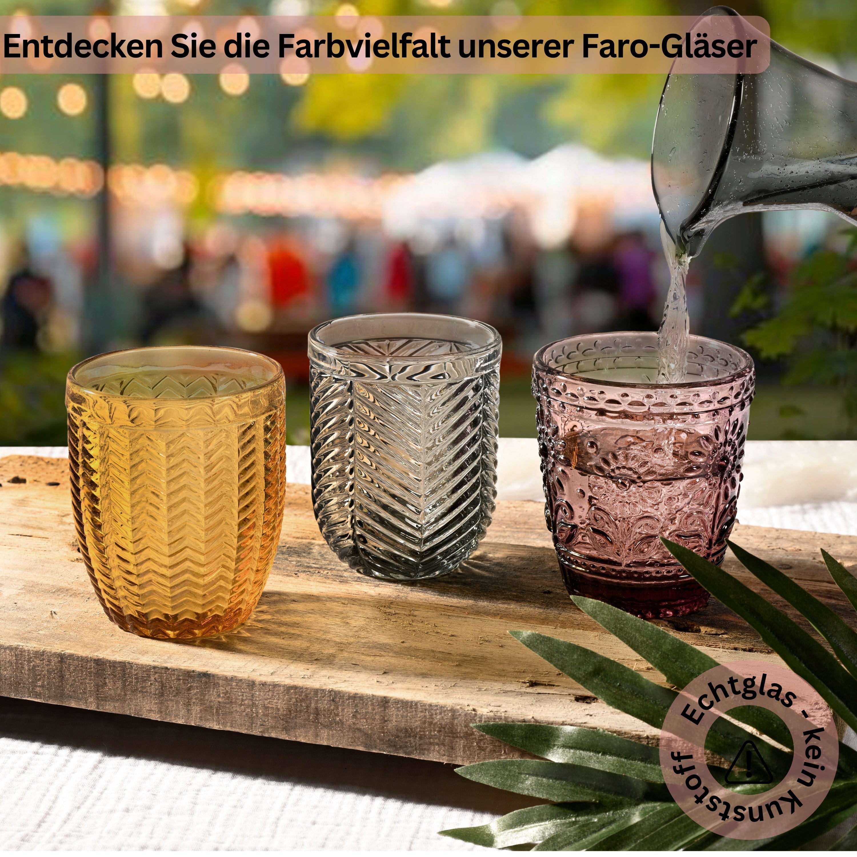 SÄNGER Trinkgläser Set Porto 6 teilig