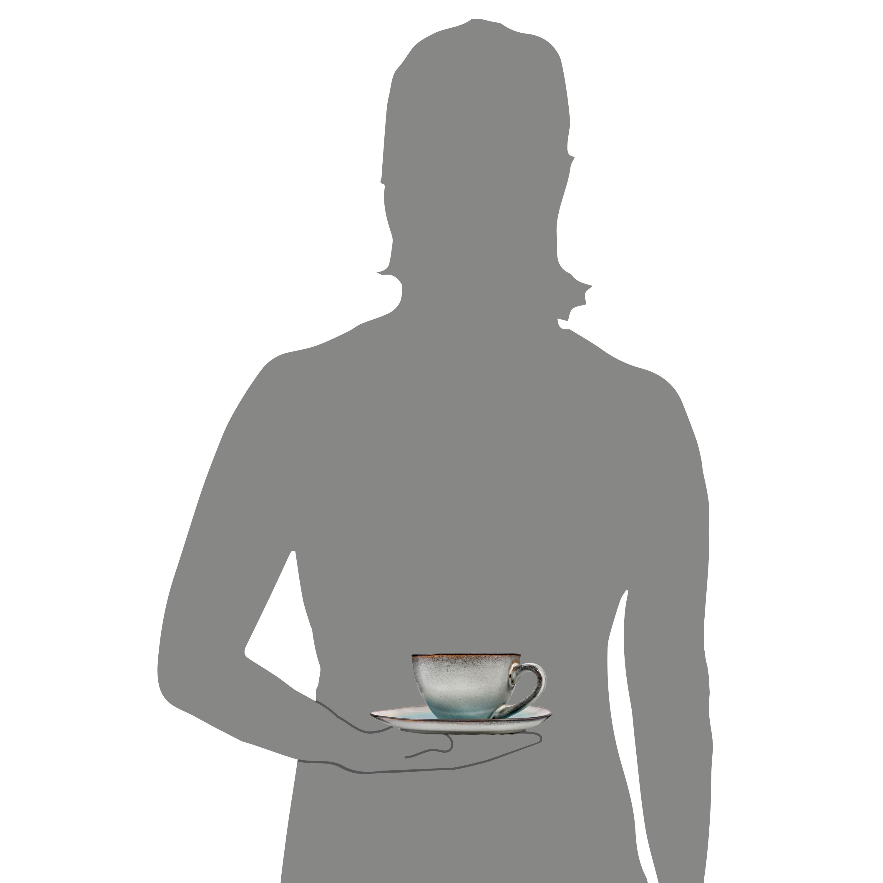 SÄNGER Kaffeetassen Set Capri 8 teilig für 4 Personen