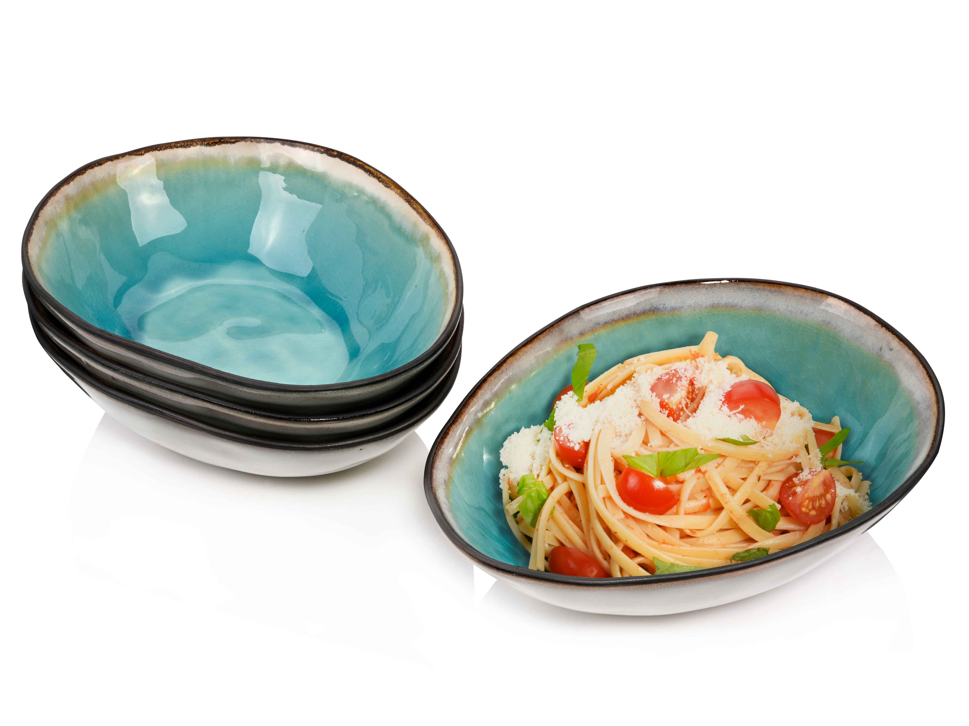SÄNGER | Pasta Bowl Set Capri of 4