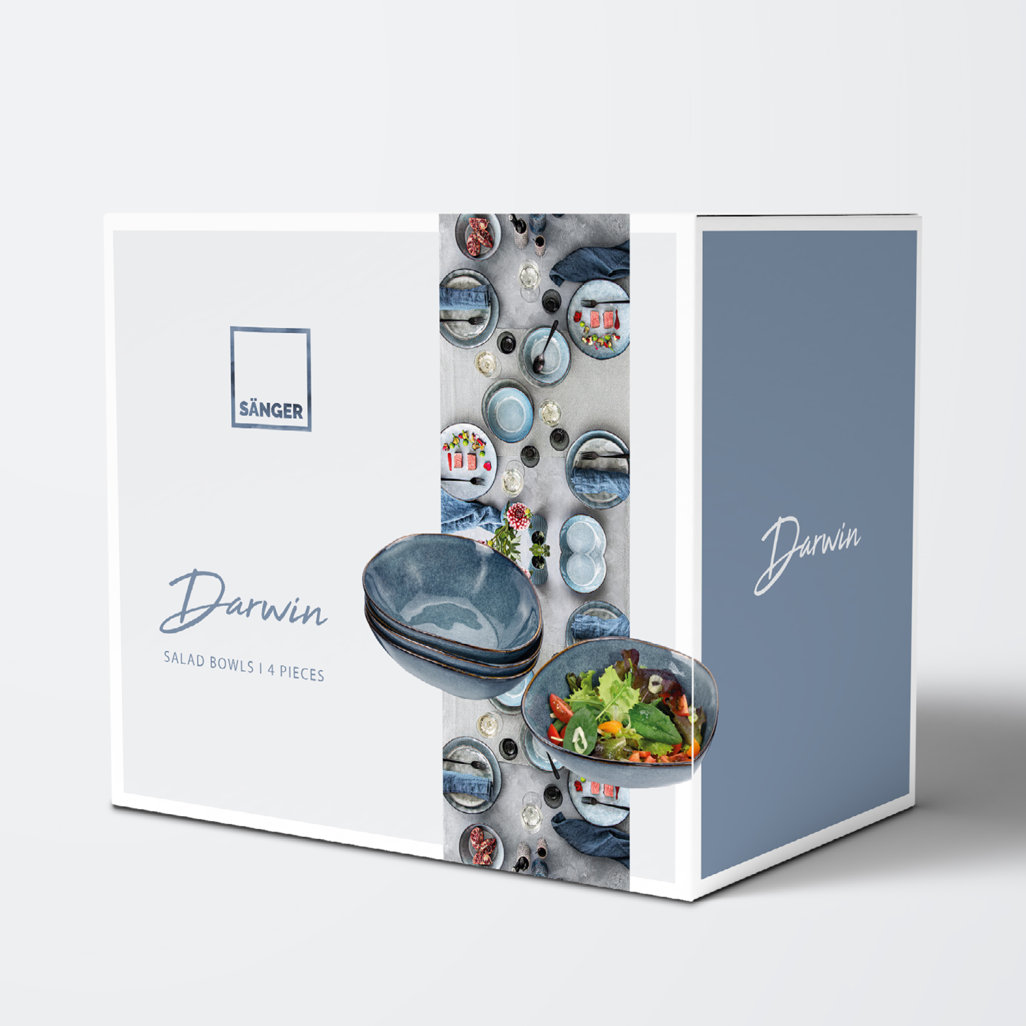 SÄNGER Salatschalen Set Darwin 4 teilig