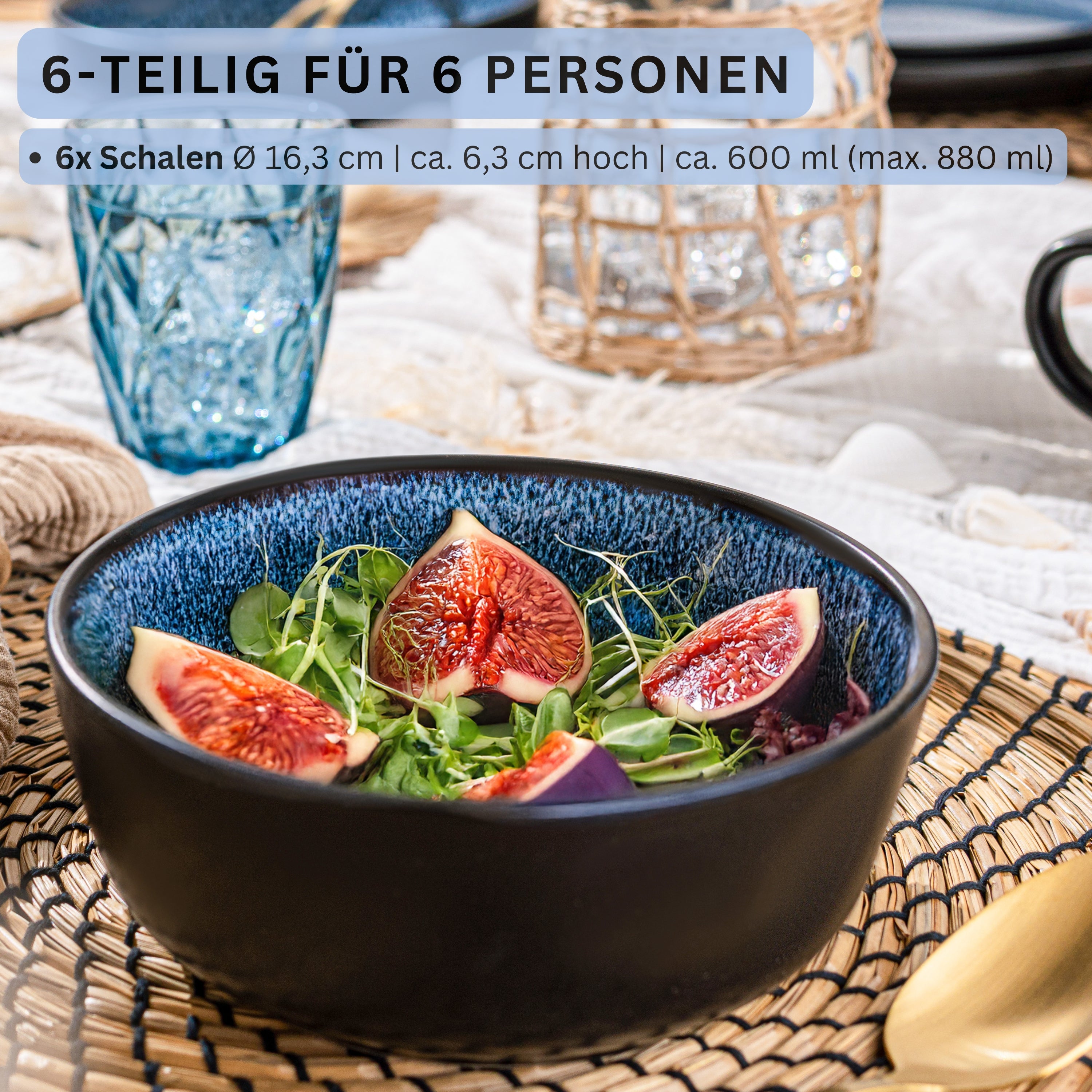 SÄNGER Schalen Set Aruba 6 teilig
