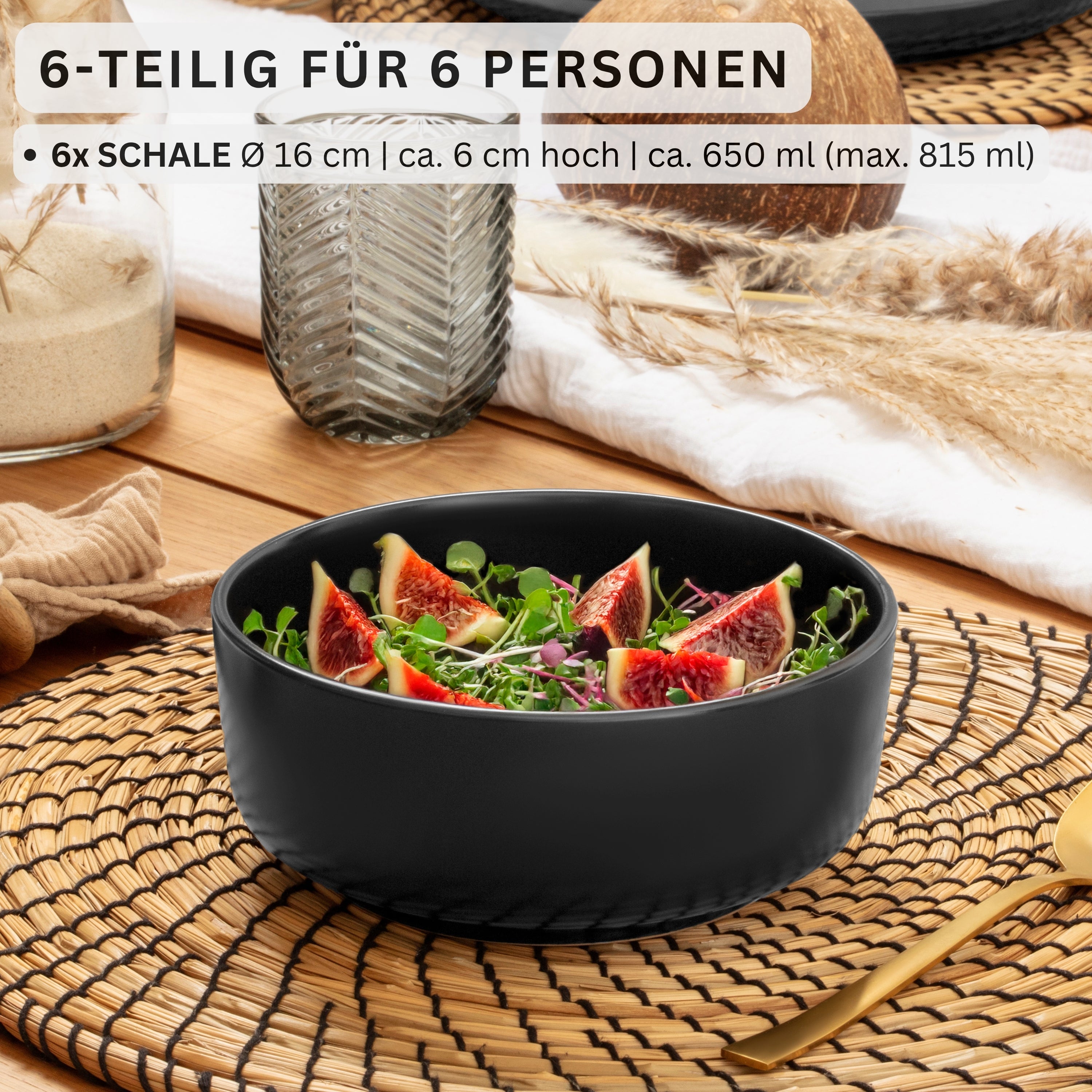 SÄNGER Schalen Set Madeira 6 teilig