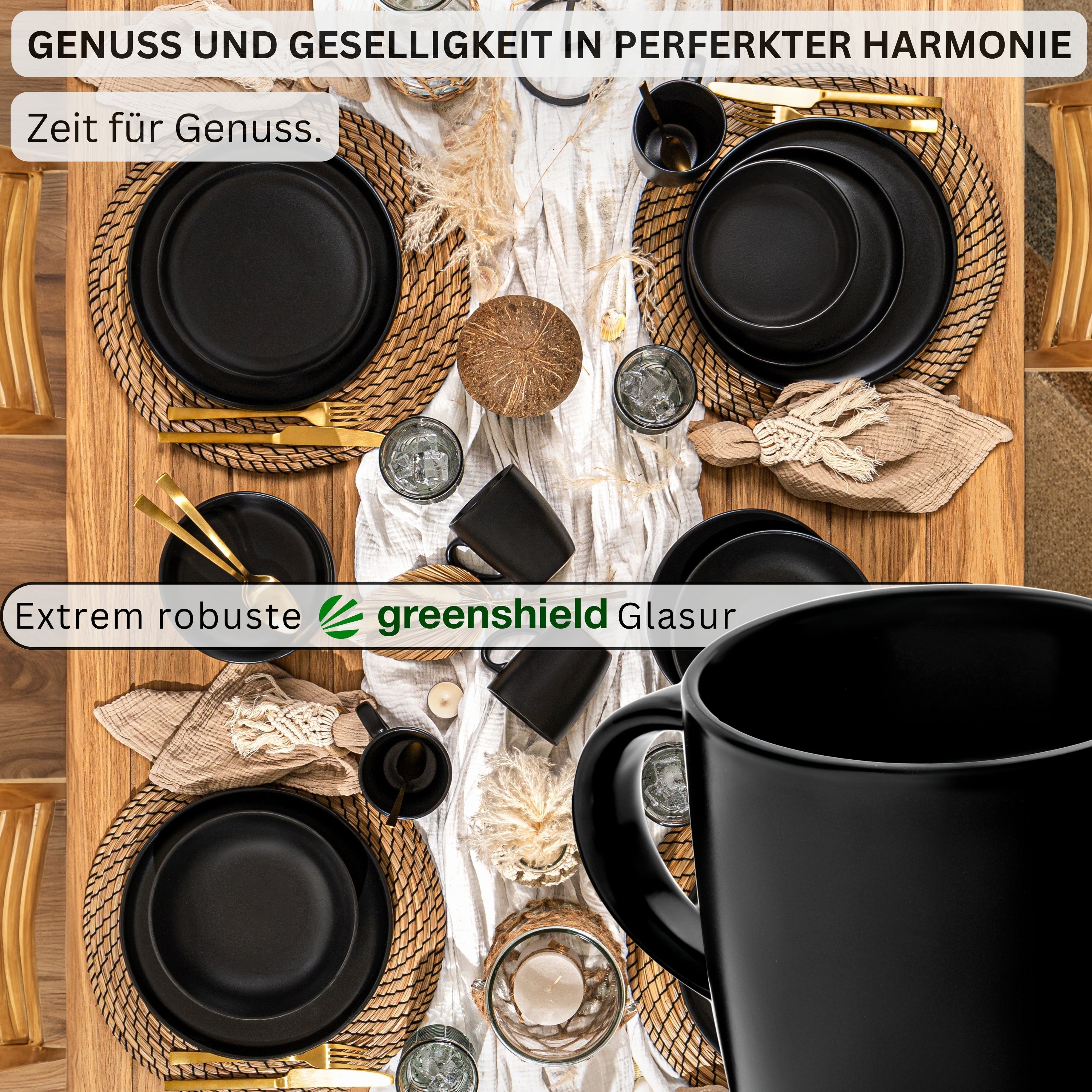 SÄNGER Kaffeebecher Set Madeira 6 teilig