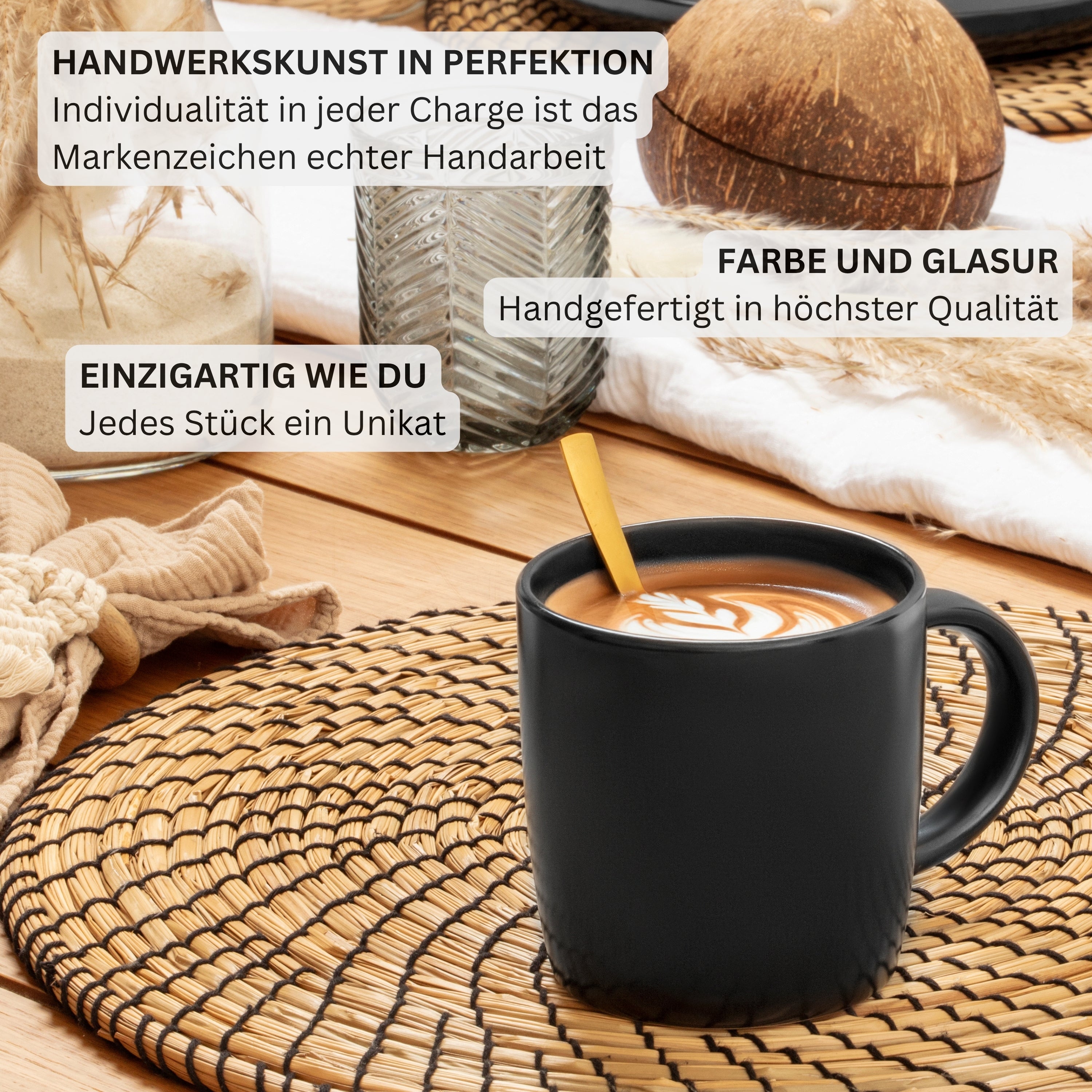SÄNGER Kaffeebecher Set Madeira 6 teilig