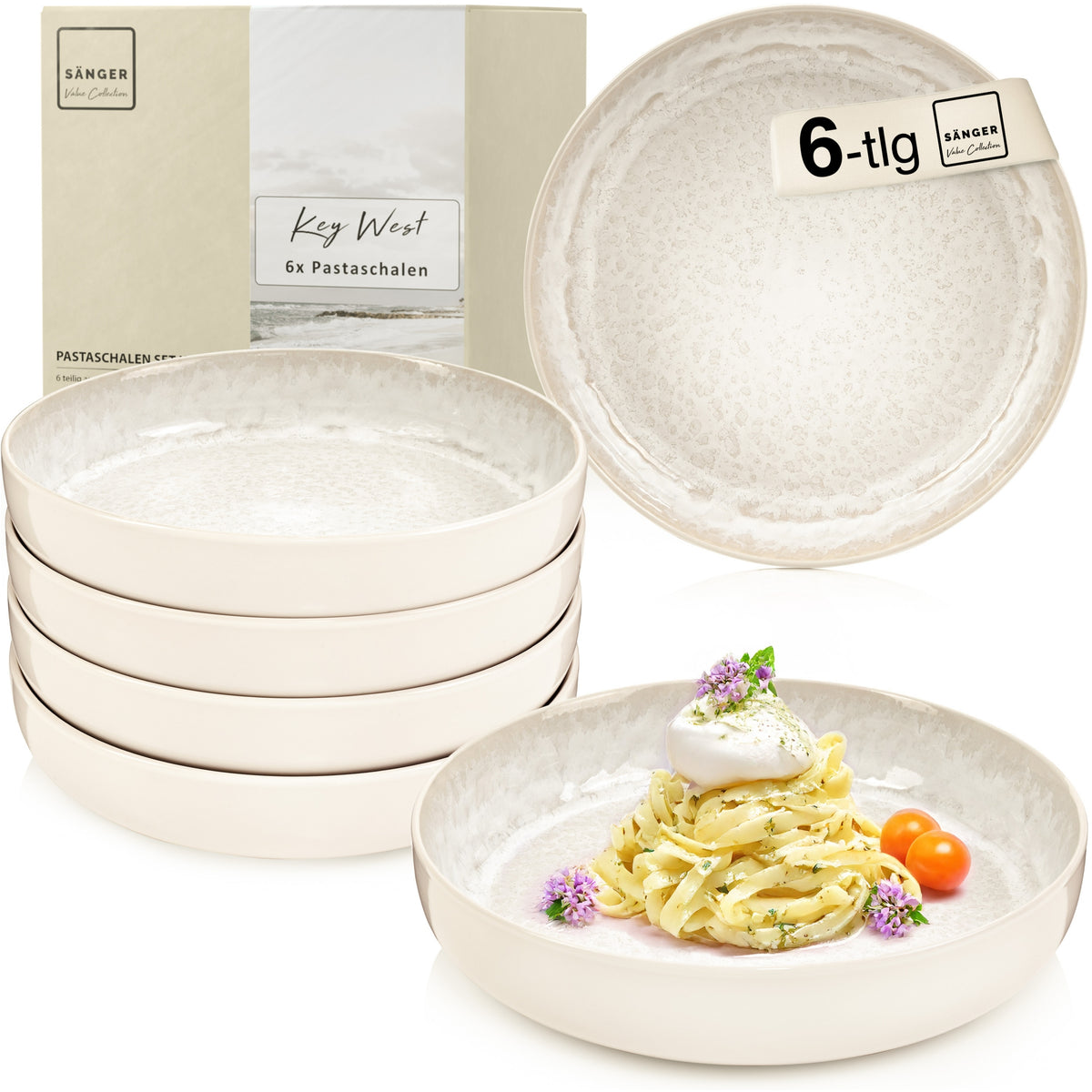 SÄNGER Pastaschalen Set Key West