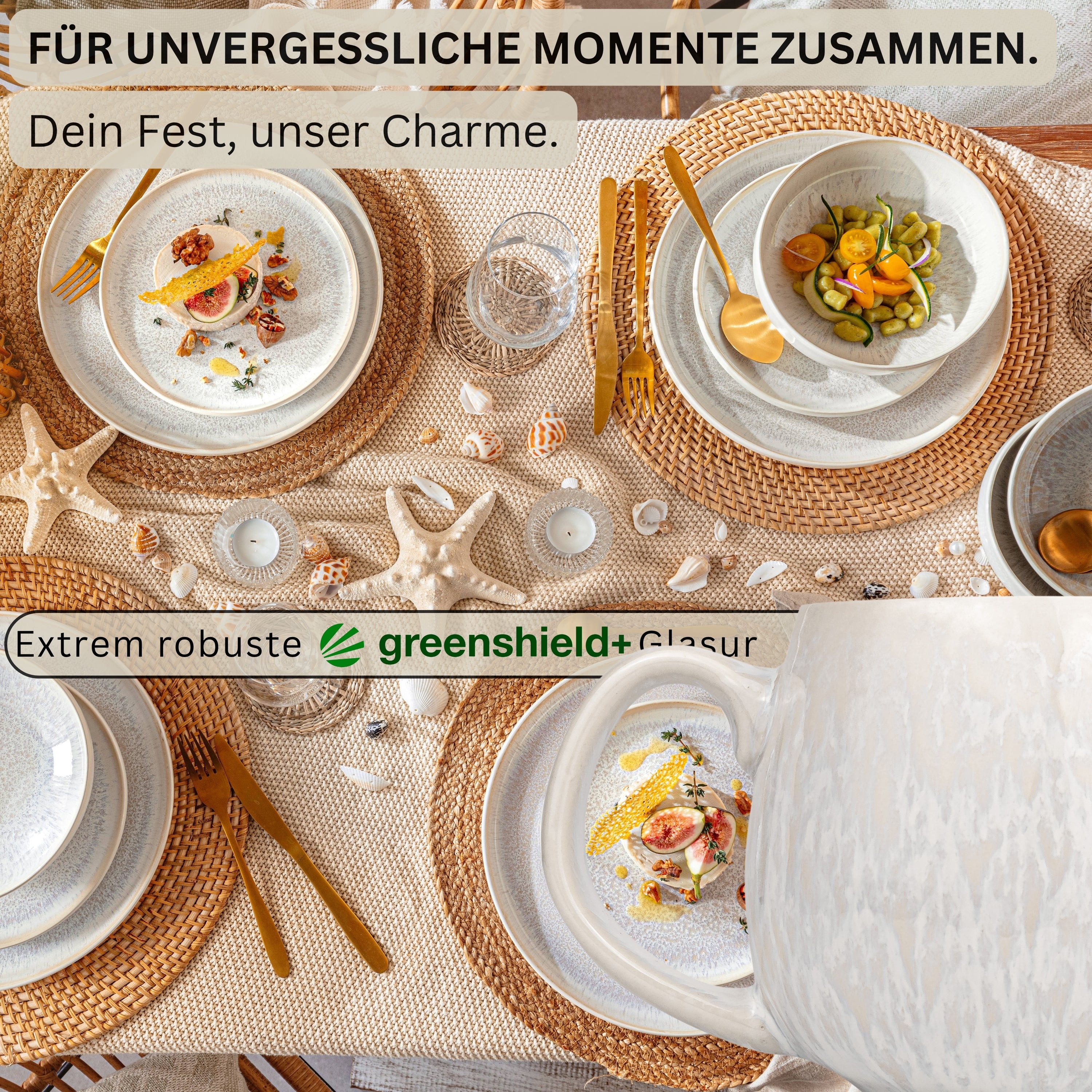 SÄNGER Kaffeebecher Set Korfu 4 teilig