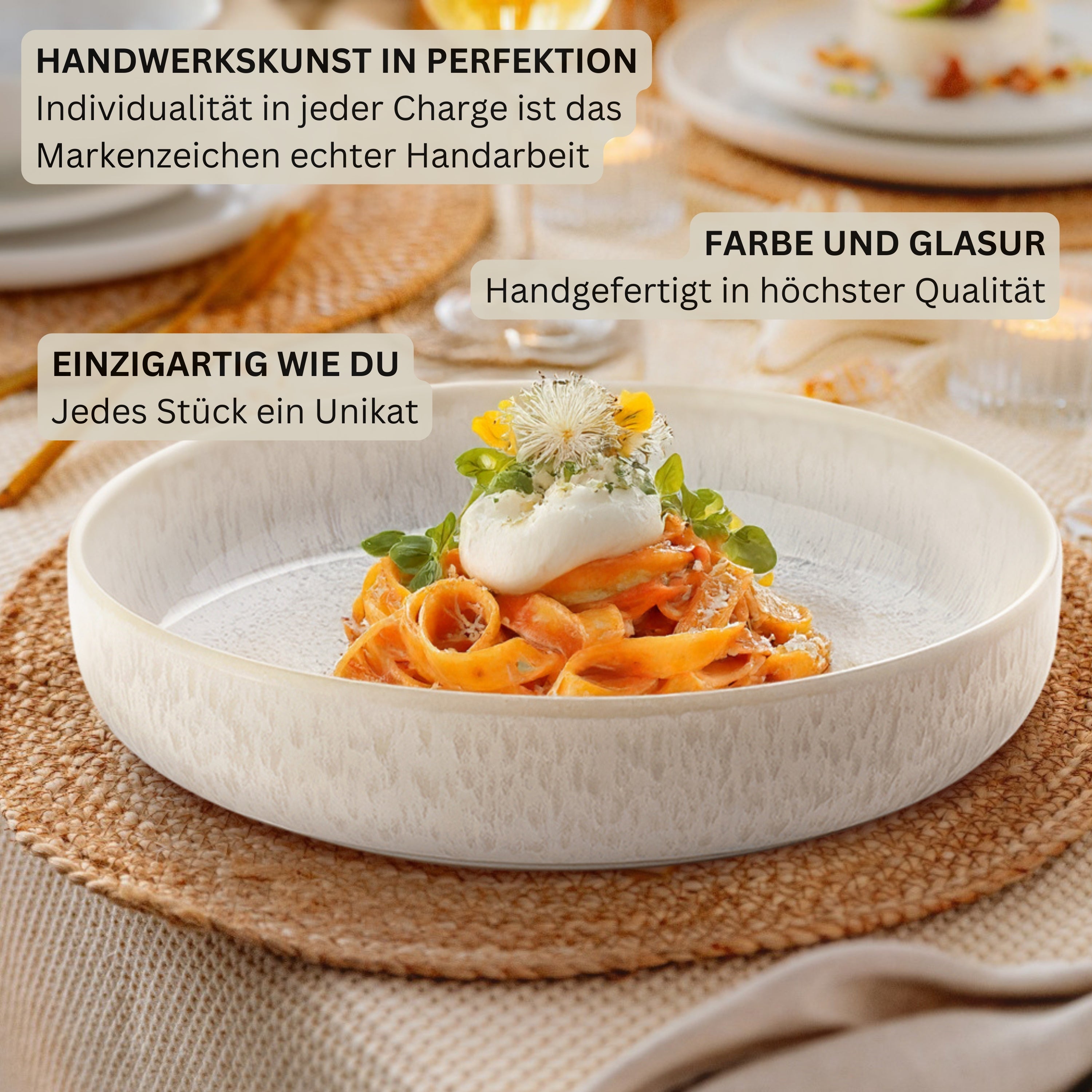 SÄNGER Pastaschalen Set Korfu 4 teilig