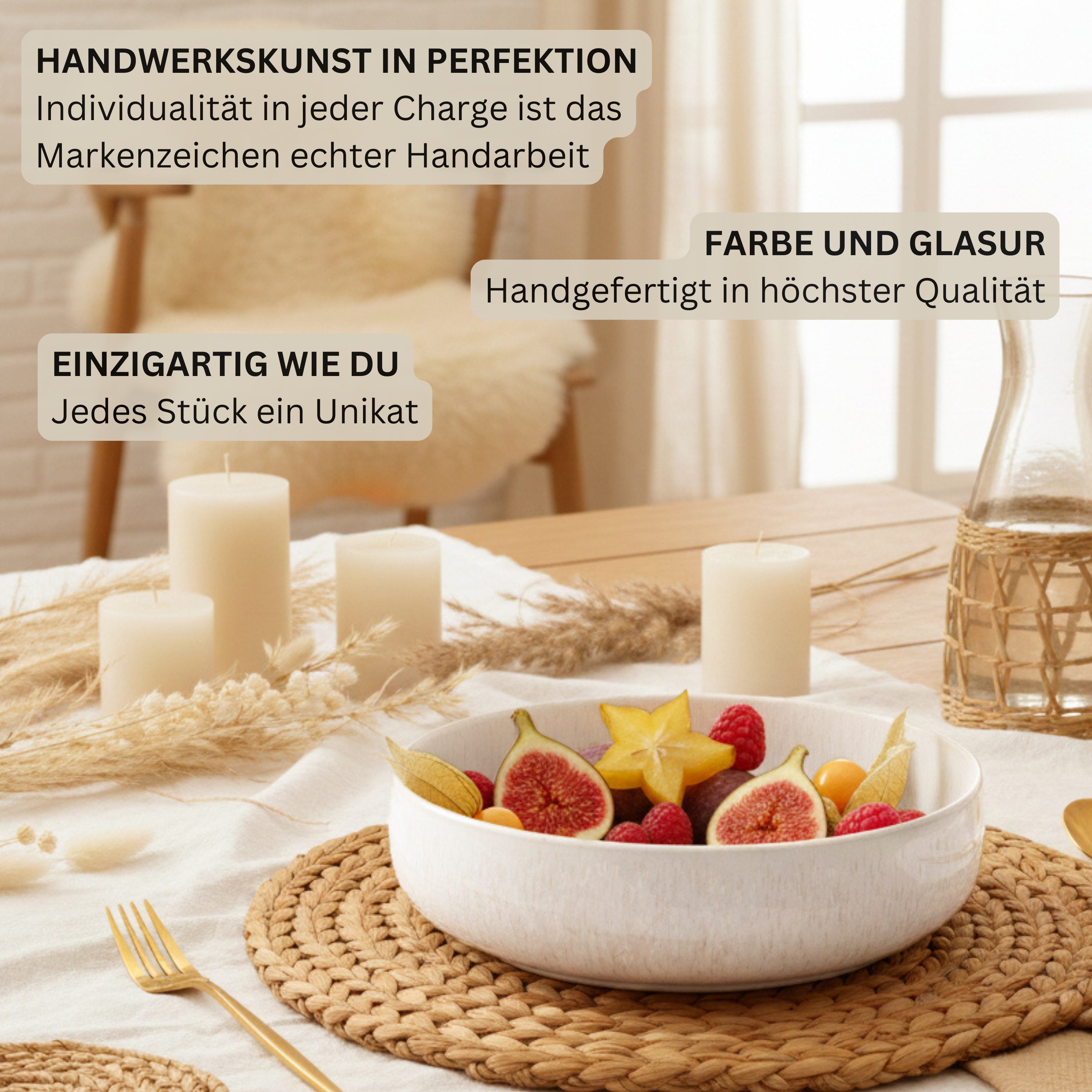 SÄNGER Korfu Obstschale 24,5x6,5 cm