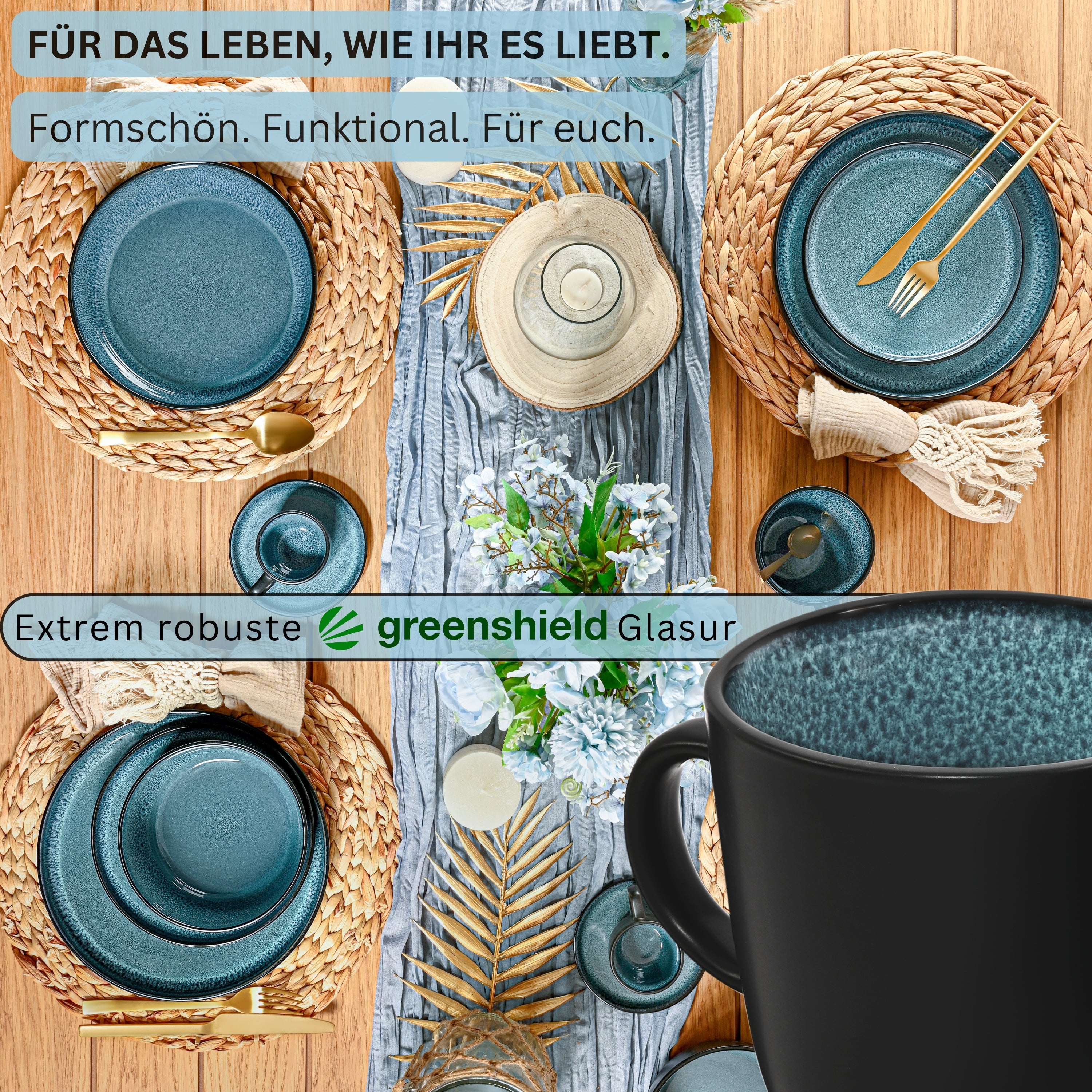 SÄNGER Kaffeebecher Set Vigo 6 teilig
