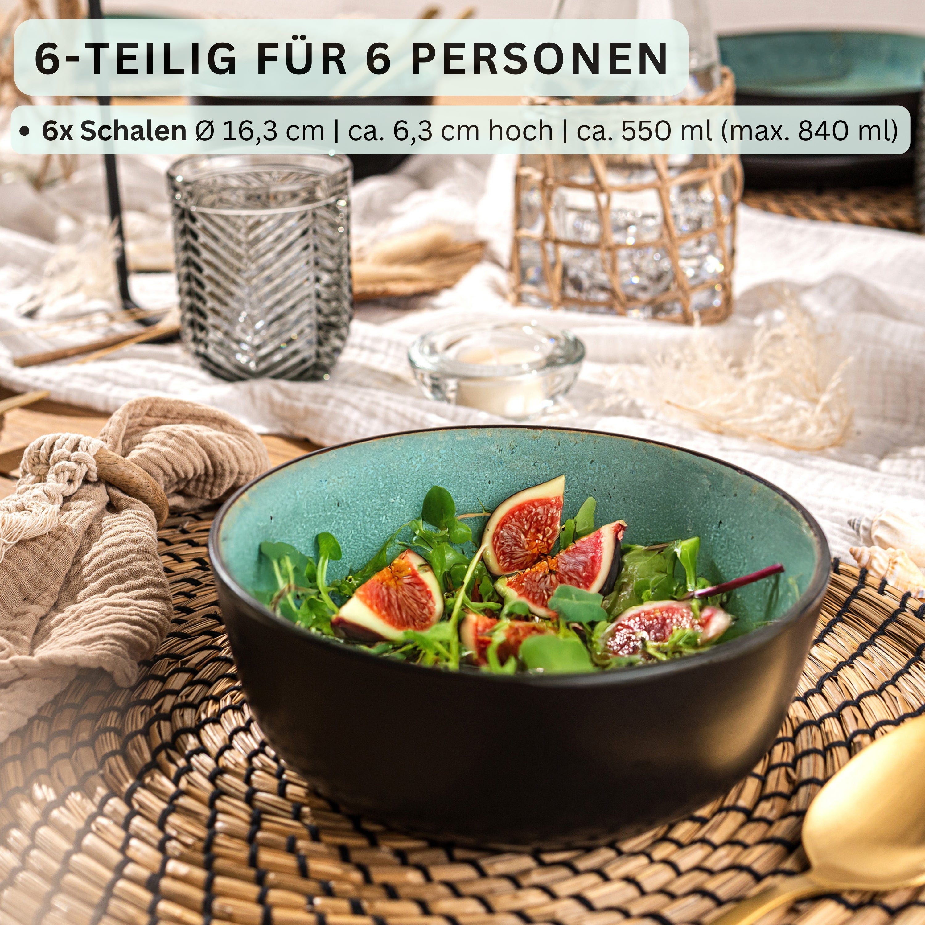 SÄNGER Schalen Set Fiji 6 teilig