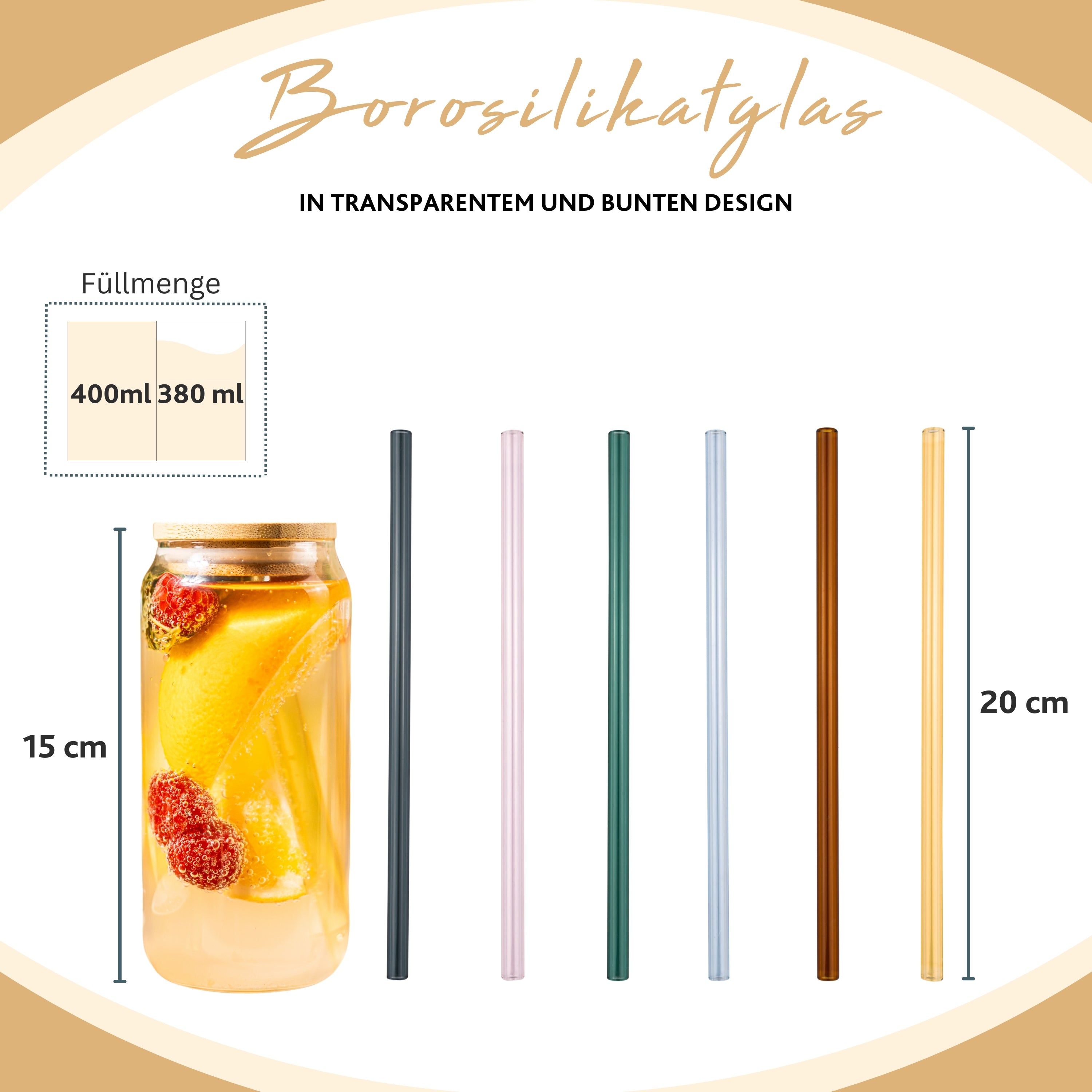 Getränkespender 7,8 L mit Zubehör