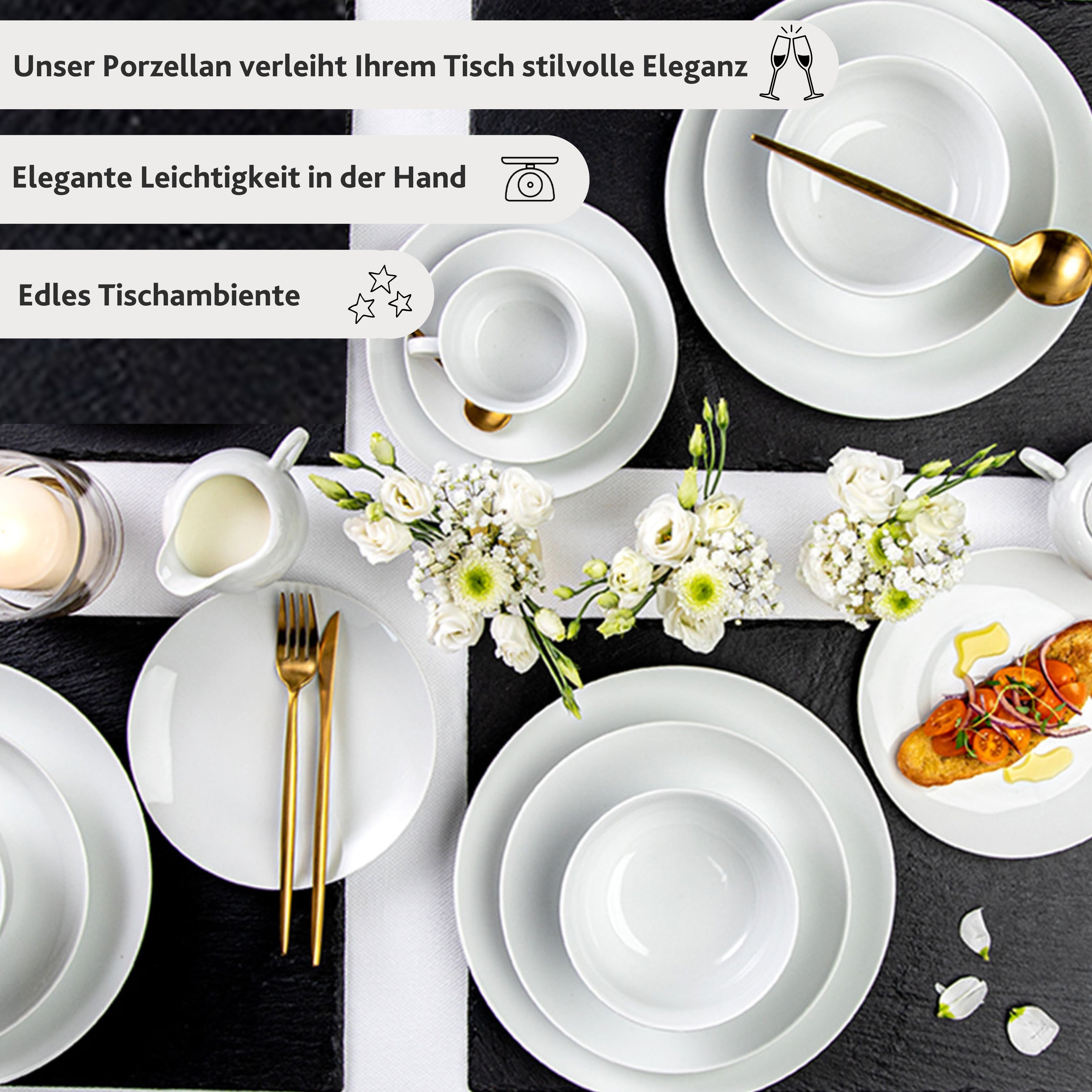 SÄNGER Pastateller Set New Port 4 teilig