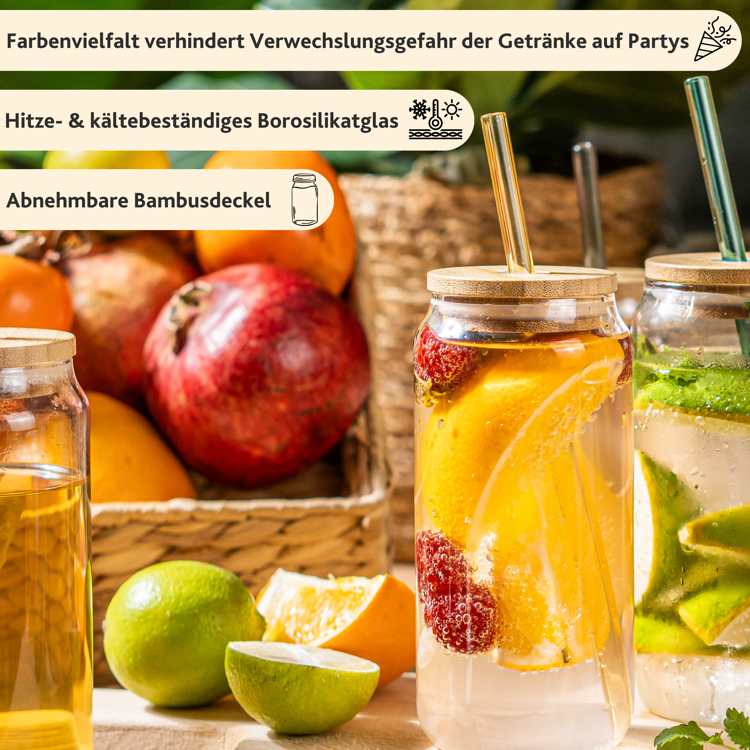 Getränkespender 7,8 L mit Zubehör