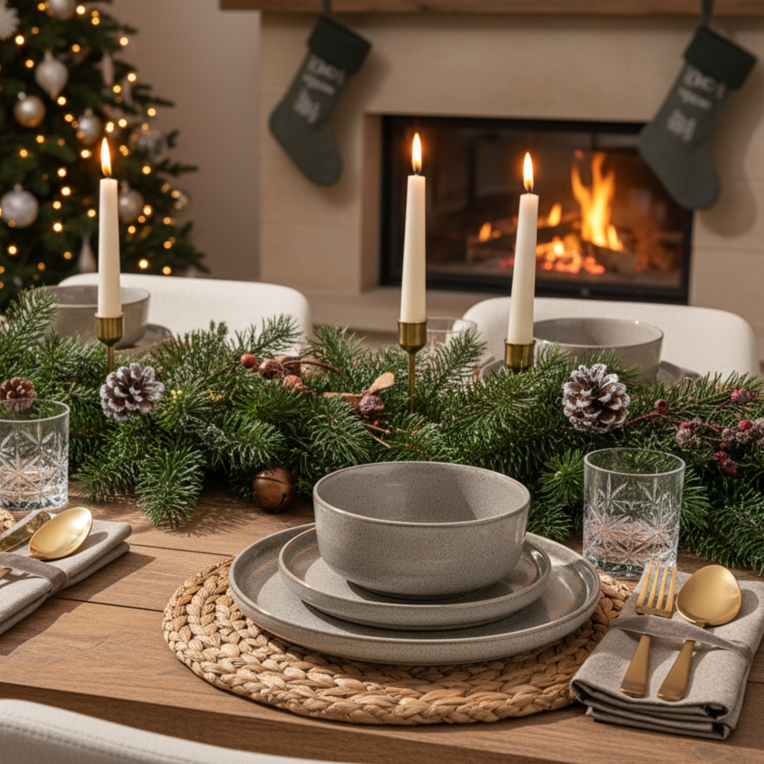 SÄNGER Tafelservice Kairo Clay- 18 teilig aus Steingut