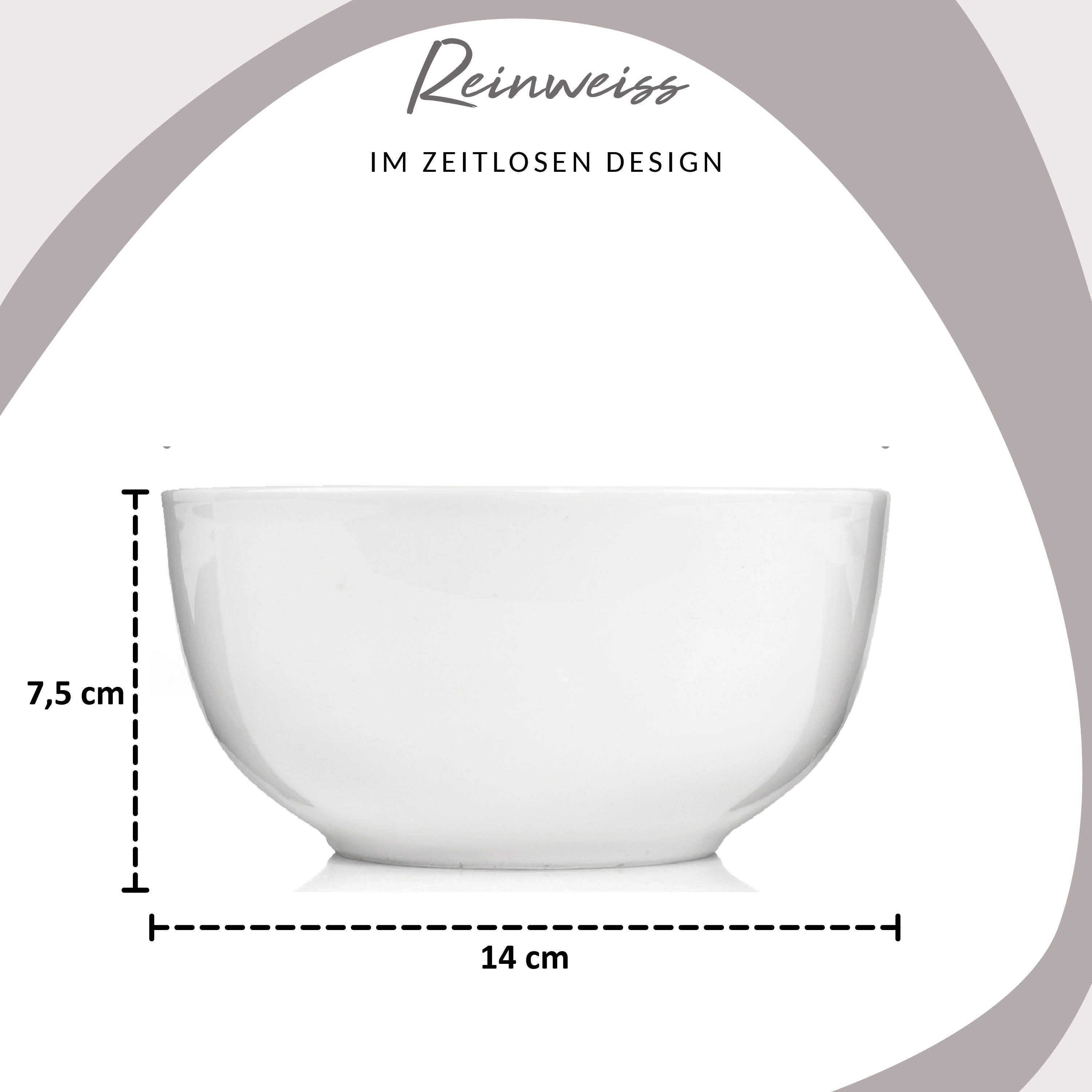 SÄNGER Porzellan Geschirrset New Port, Tafelservice 24 teilig für 6 Personen