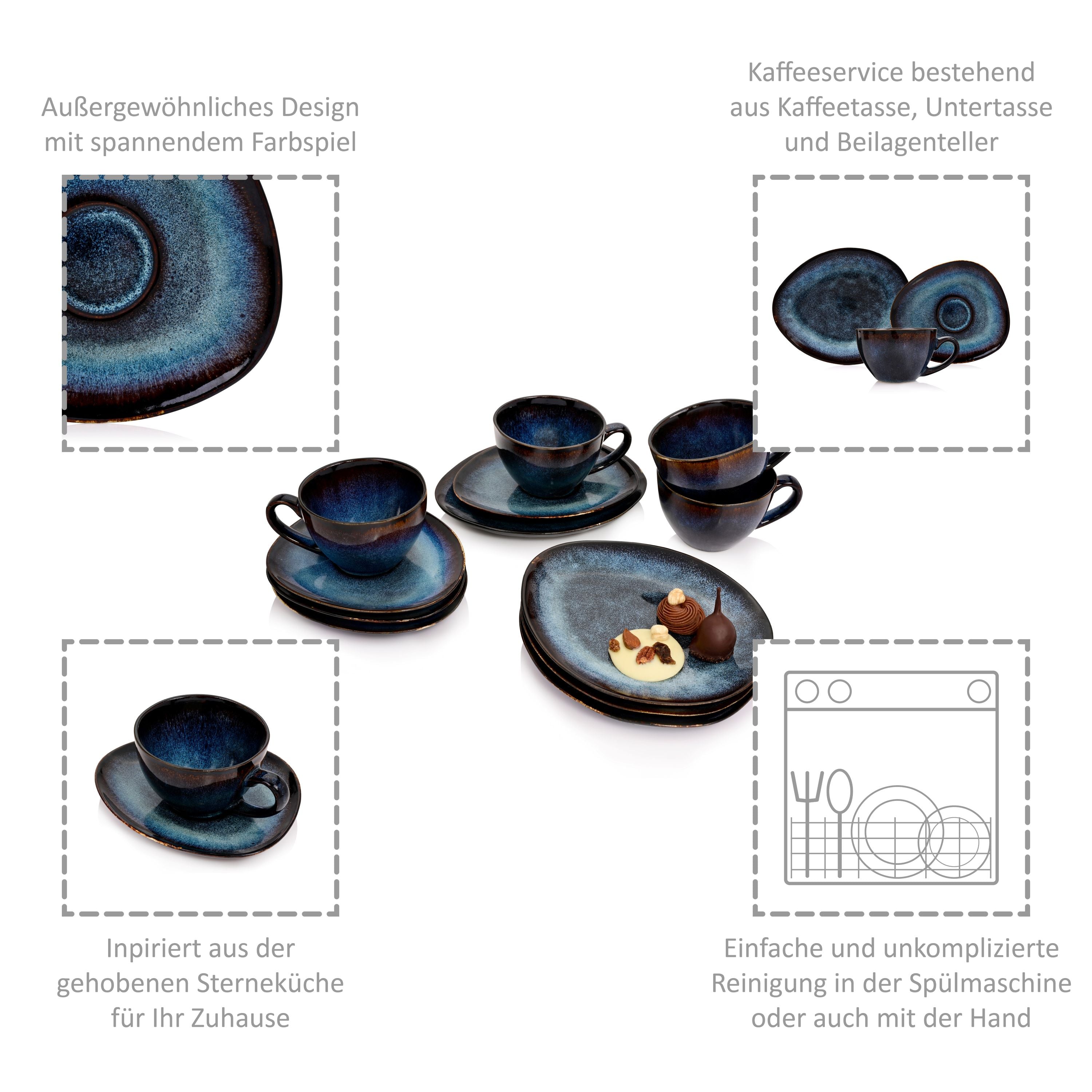 SÄNGER Kaffeeservice Tokio 12 teilig für 4 Personen